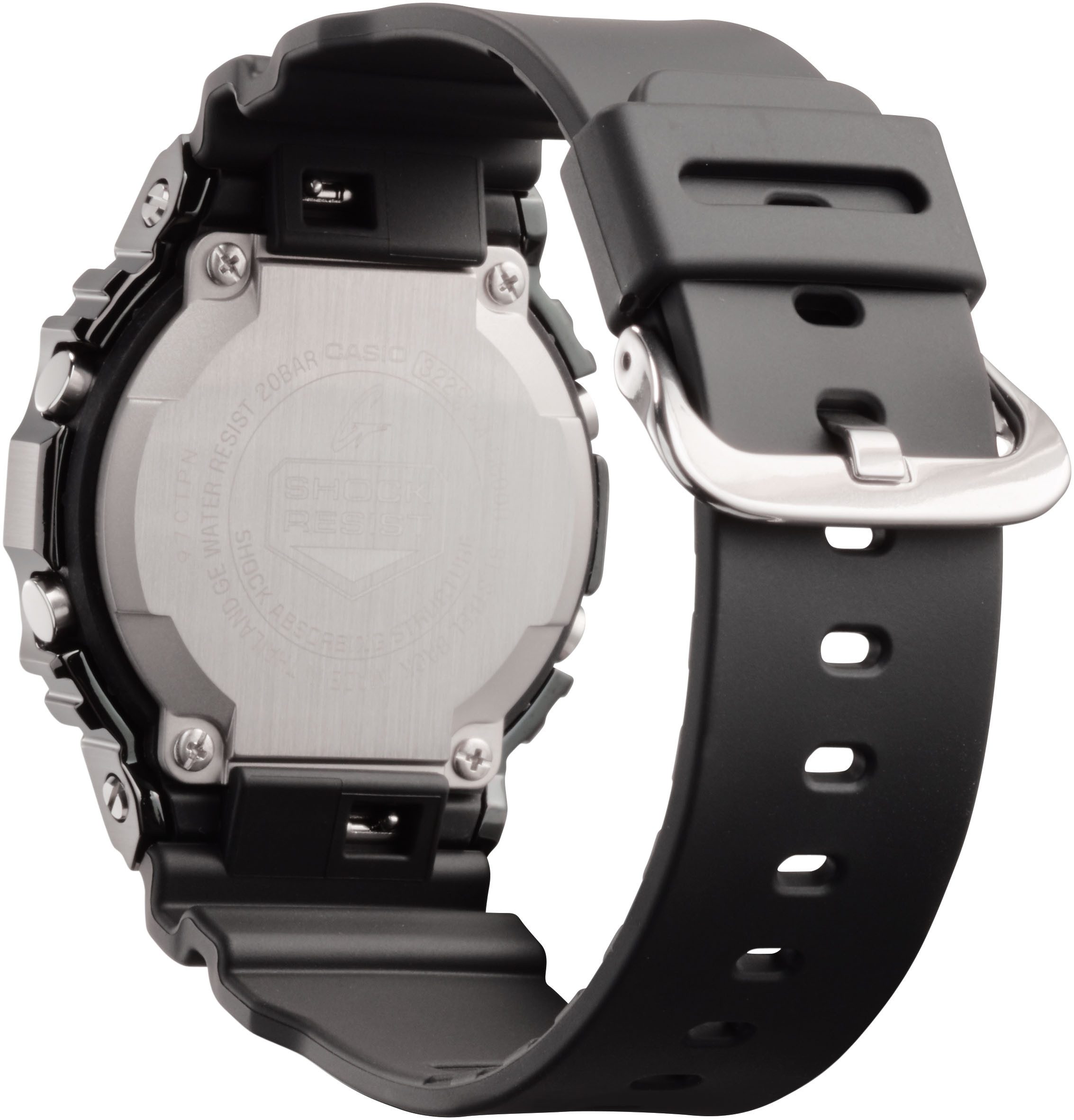 CASIO G-SHOCK Chronograph GM-5600U-1ER, Quarzuhr, Armbanduhr, Herrenuhr, digital, automatischer Kalender