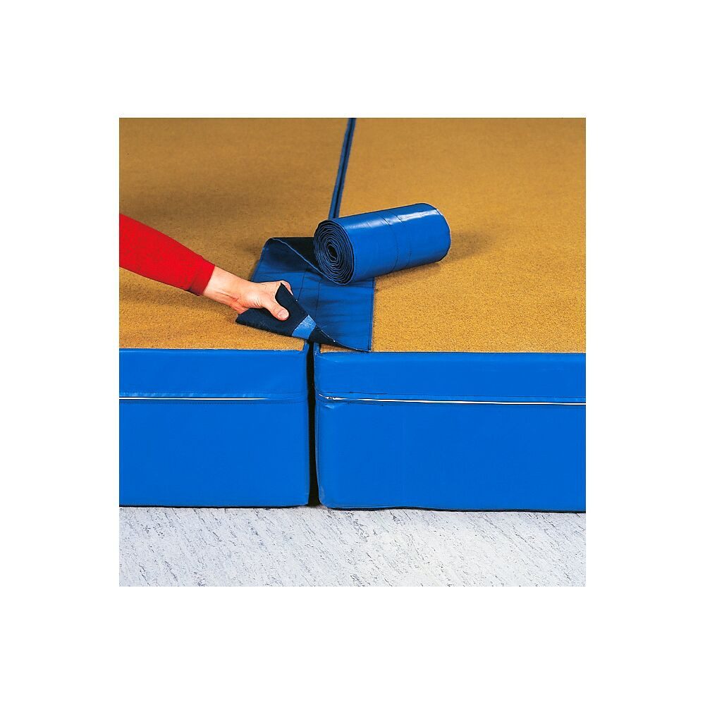 Niedersprungmatte Fugen-Klettband