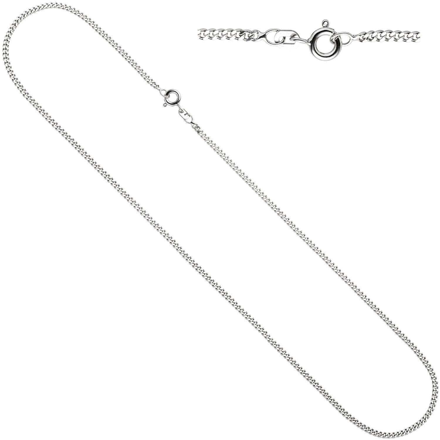 Schmuck Krone Schmuckset Schmuck-Set, Kreuz 2mm Panzerkette 925 Silber 60cm, Silber 925