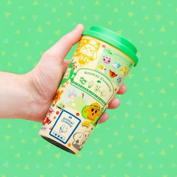 Paladone Tasse Animal Crossing Reisebecher, 100% Kunststoff