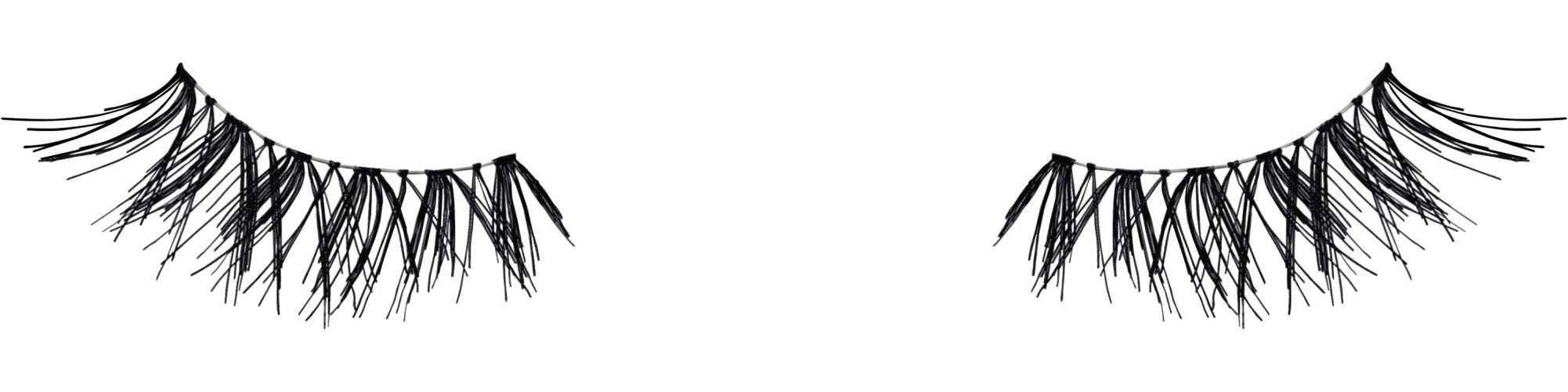 Catrice Bandwimpern Faked 3/4 Pre-Cut Lashes, Set, 3 tlg., mit natürlichem Effekt