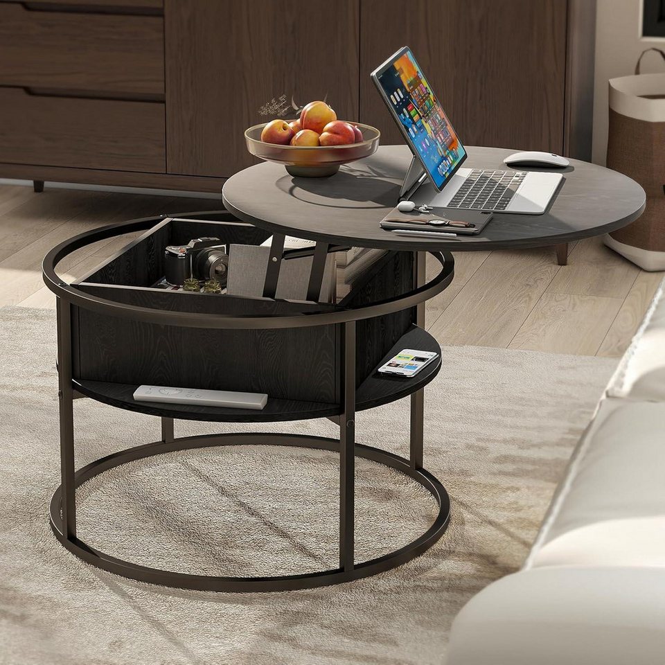 Produktbild von Couchtisch Rund Höhenverstellbar – Die 15 Besten Produkte Im Vergleich - Ratgeber