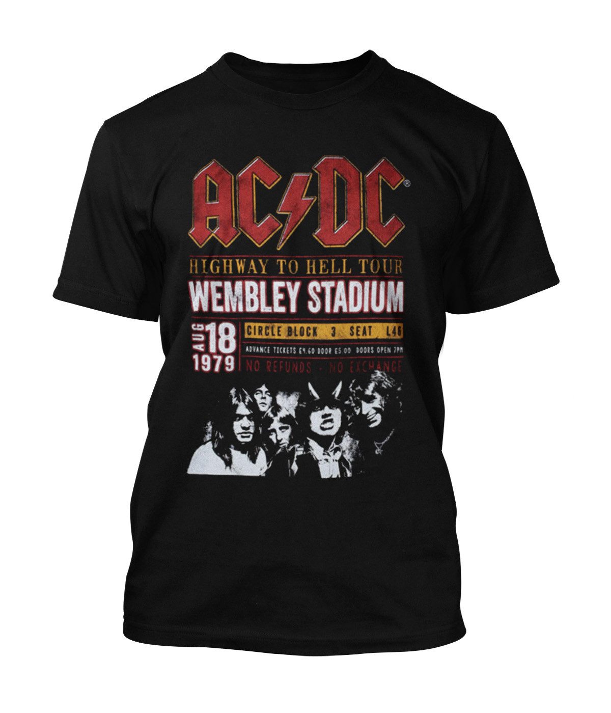 AC/DC T-Shirt Wembley '79