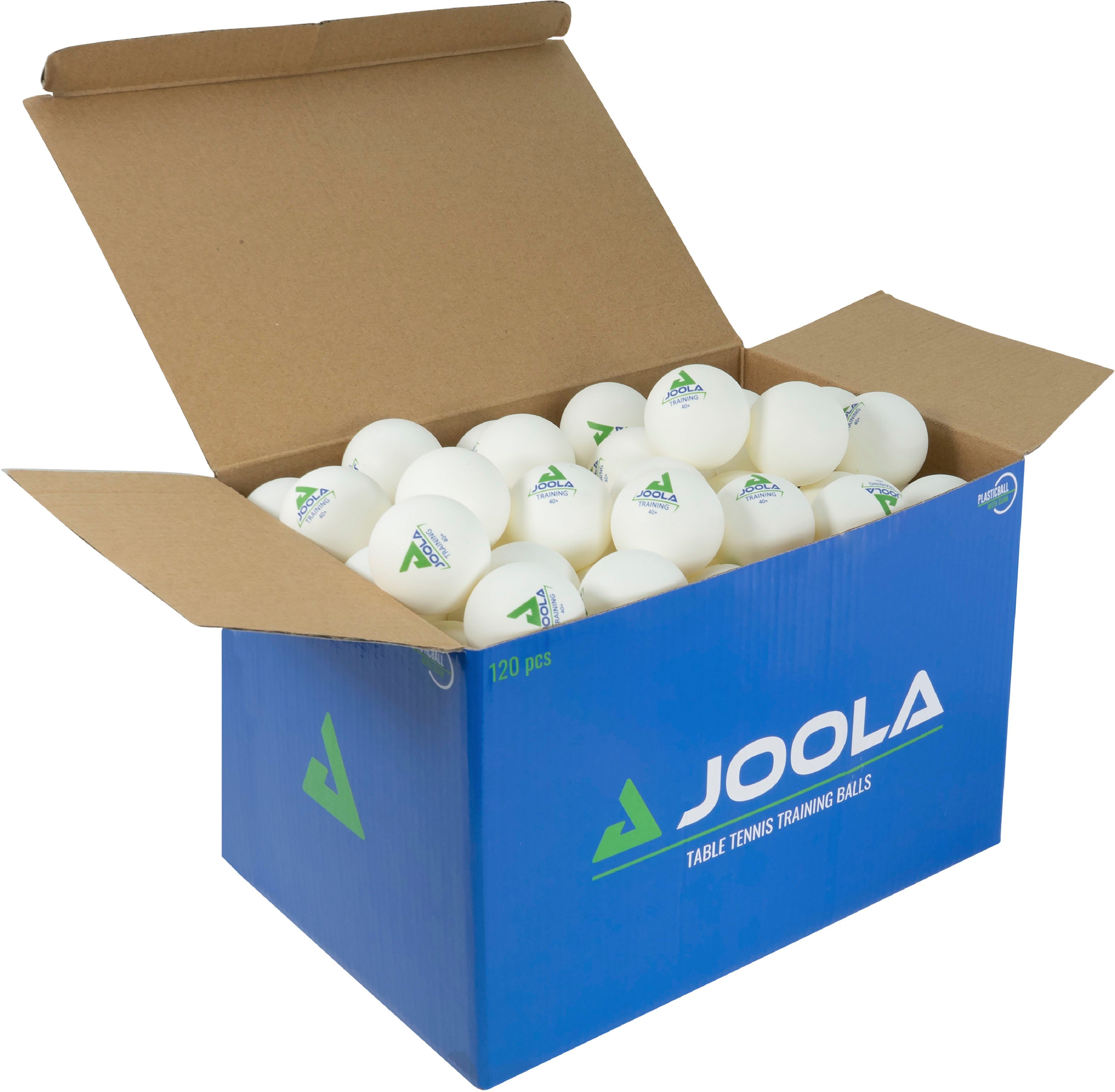 Joola Tischtennisball Joola Karton 120er 40+ (Packung) weiß Training