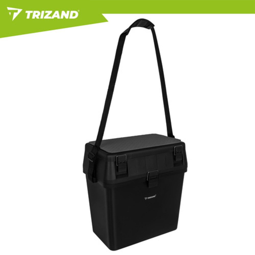 Trizand Angelkoffer Angelbox-Sitzorganizer (Spar-Set, Sitzfunktion), Deckelfächer bieten schnellen und rutschsicheren Zugriff