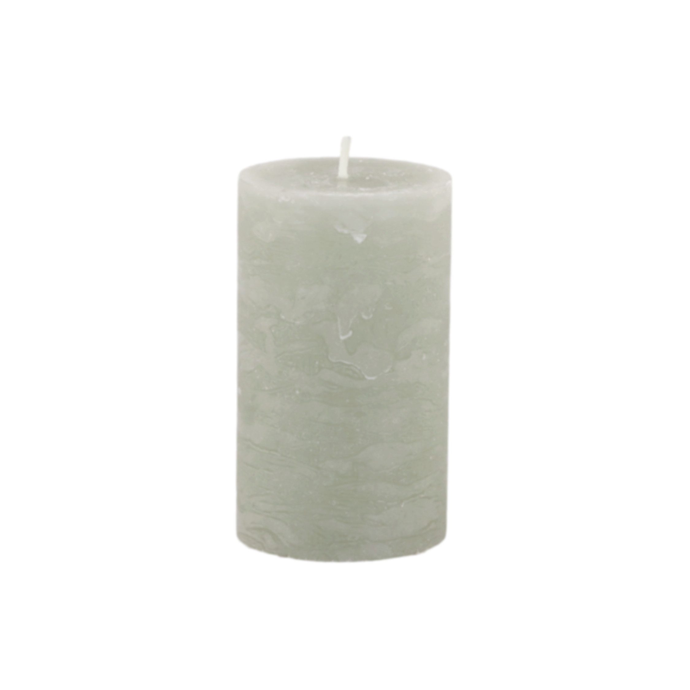 Chic Antique Stumpenkerze Chic Antique – Macon Stumpenkerze rustikal 30 Std. (Grün)