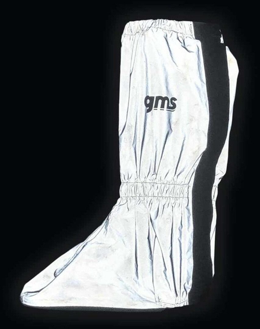 gms GMS Lux Regen Überziehstiefel Bikerboots (wasserdicht) Wasserdicht reflektierende