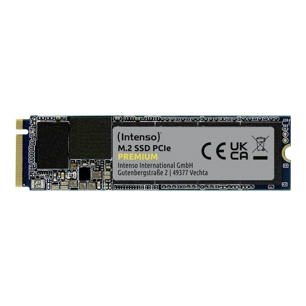 Intenso Premium SSD M.2 PCIe 3 x4 (NVMe), 500 GB SSHD-Hybrid-Festplatte, 3D  NAND, NVMe (NVM Express)