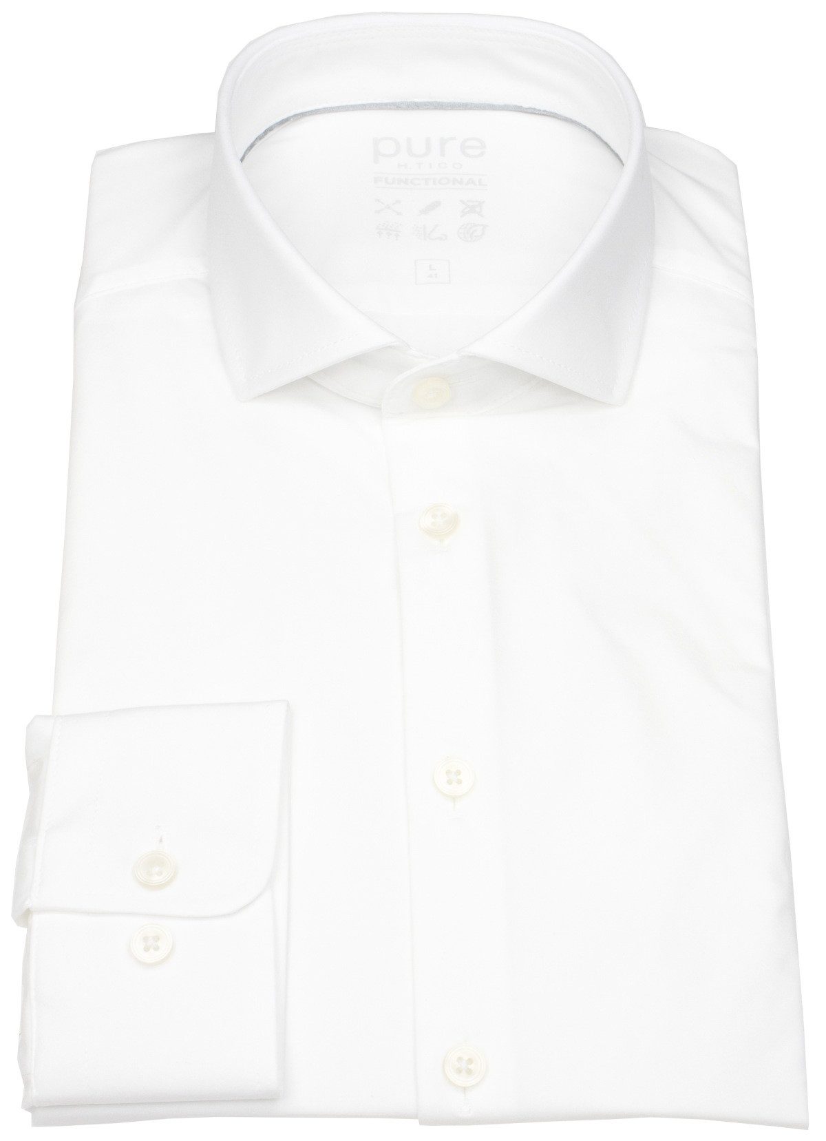 Pure H.Tico The Functional Shirt Dunkelblau - Größe 41 günstig online kaufen