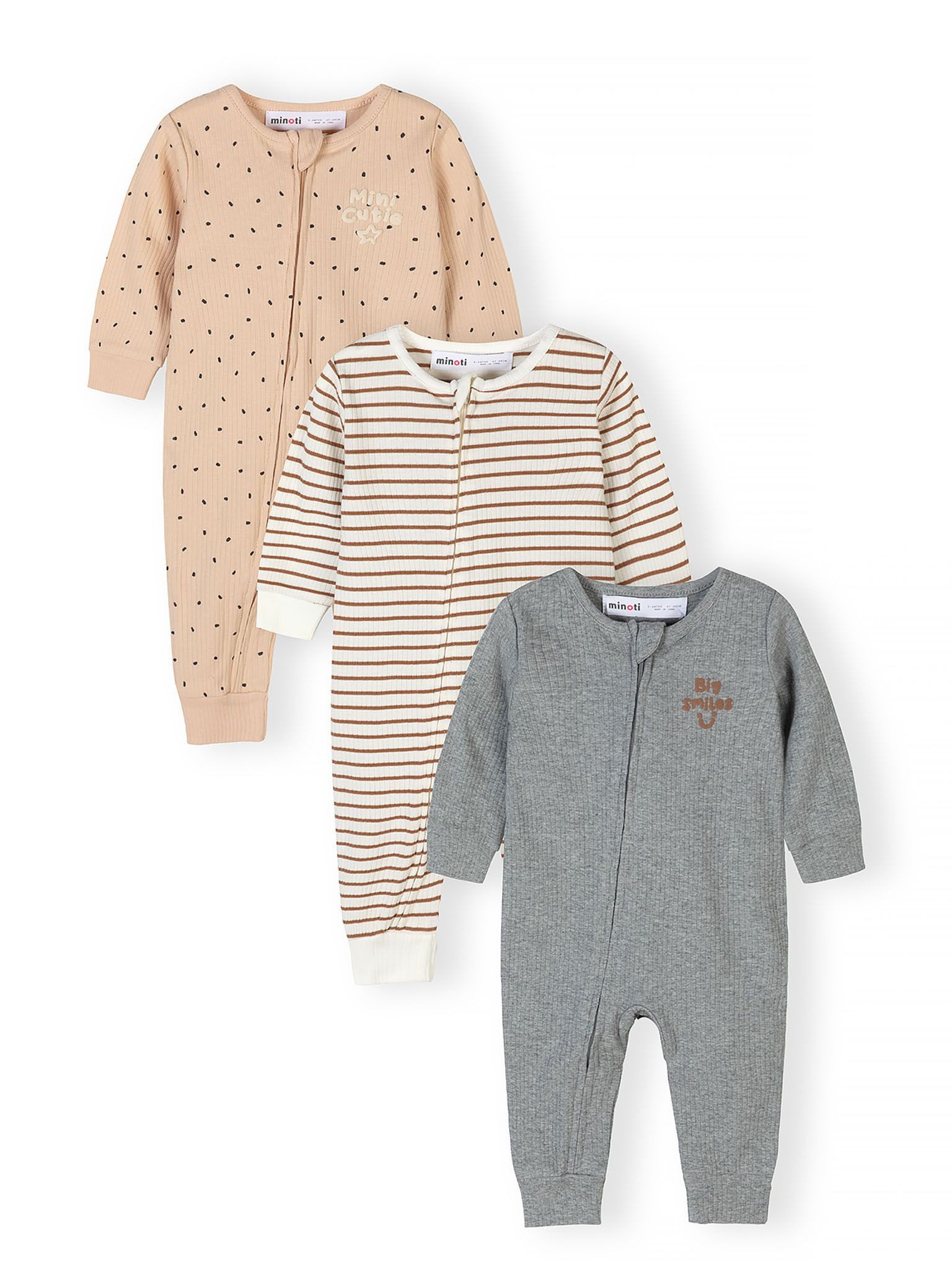 MINOTI Strampler (3-er Pack)