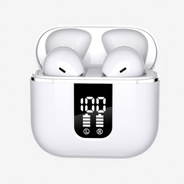 DOPWii Kabellose Kopfhörer – HiFi-Klangqualität, Bluetooth 5.3, Bluetooth-Kopfhörer (Smart Power Display, kompatibel mit Android, Apple, Windows usw)