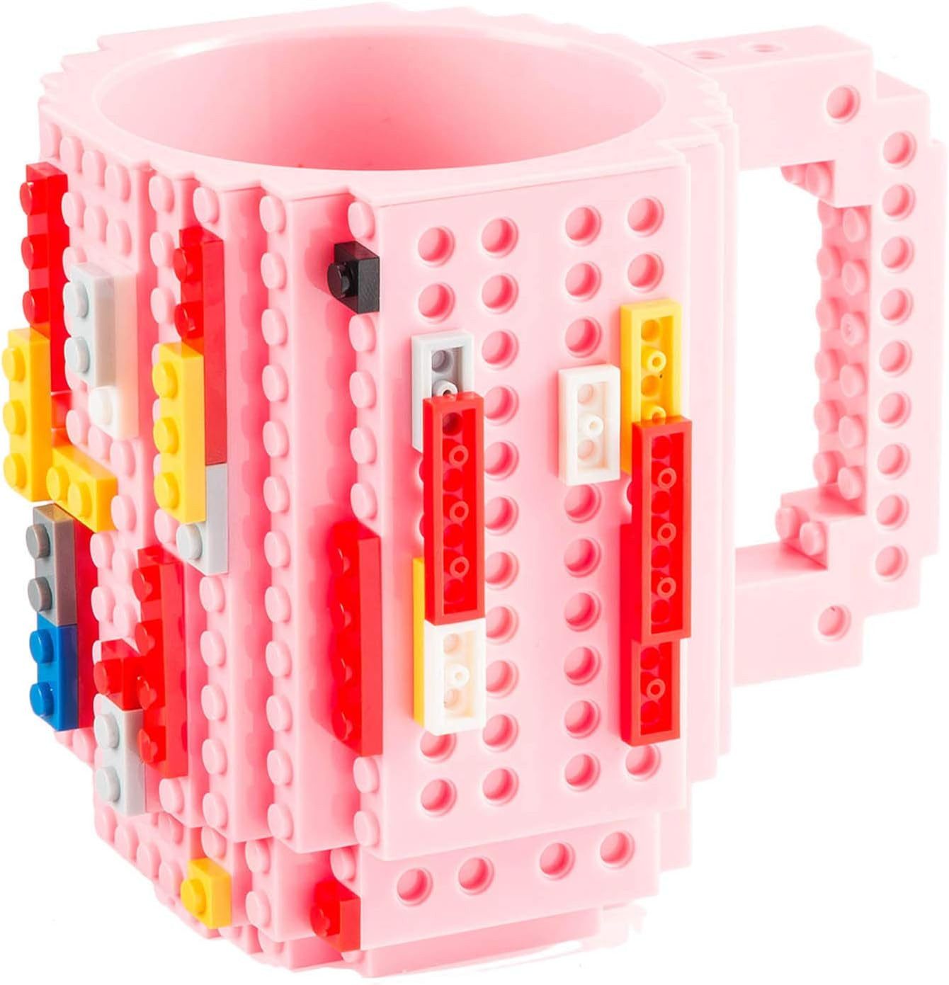 Goods+Gadgets Tasse GOODS+GADGETS LEGOTasse Baustein - kaffee&kinder becher, 350ml, Polycarbonat, Kaffeetasse Kaffee-Becher 350ml