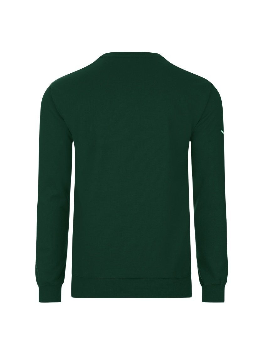 Trigema Sweatshirt TRIGEMA Sweatshirt aus Biobaumwolle, Klassischer Schnitt  Unisex