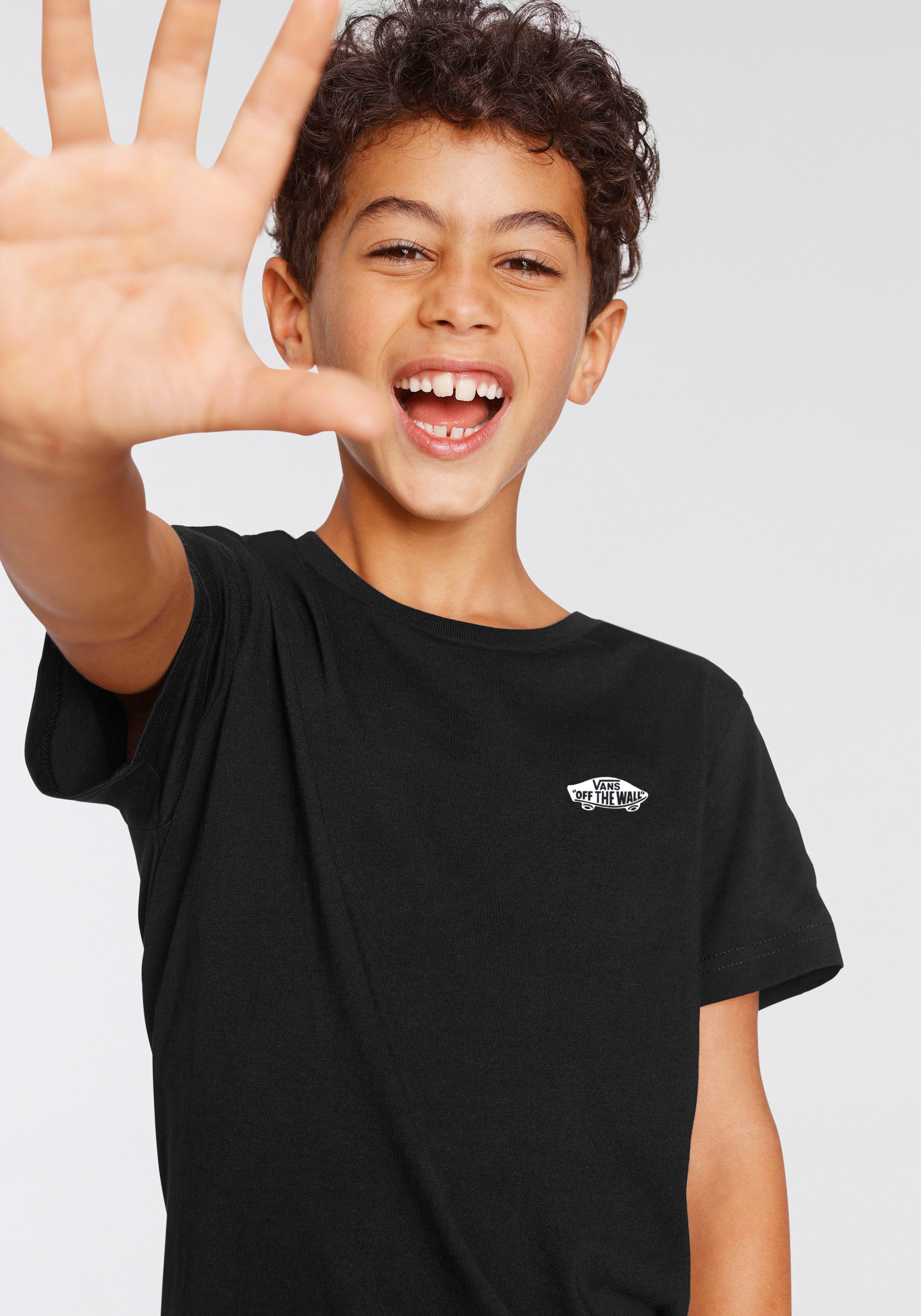 Vans T-Shirt DOUBLE STANDARD SS Kurzarm, mit Rundhalsausschnitt, ohne Verschluss, aus Baumwolle