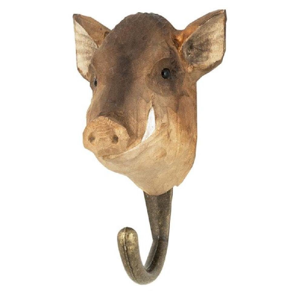 Wildlife Garden Garderobenhaken Kleiderhaken DecoHook Wildschwein günstig online kaufen