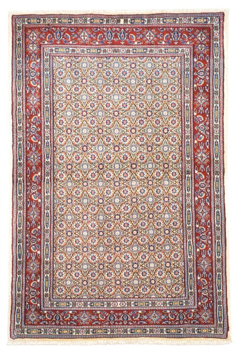 mm Moud rechteckig, 12 Perserteppich, Orientteppich / Handgeknüpfter Trading, Höhe: 100x148 Nain Orientteppich