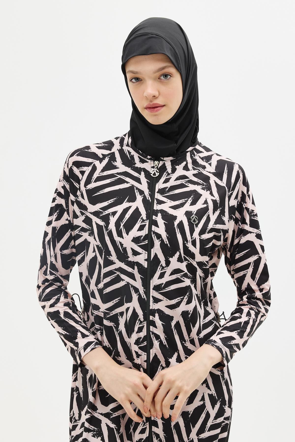 C&CITY Badeanzug Vollständige Abdeckung Modest Badeanzug Set – Bild 3 von 5