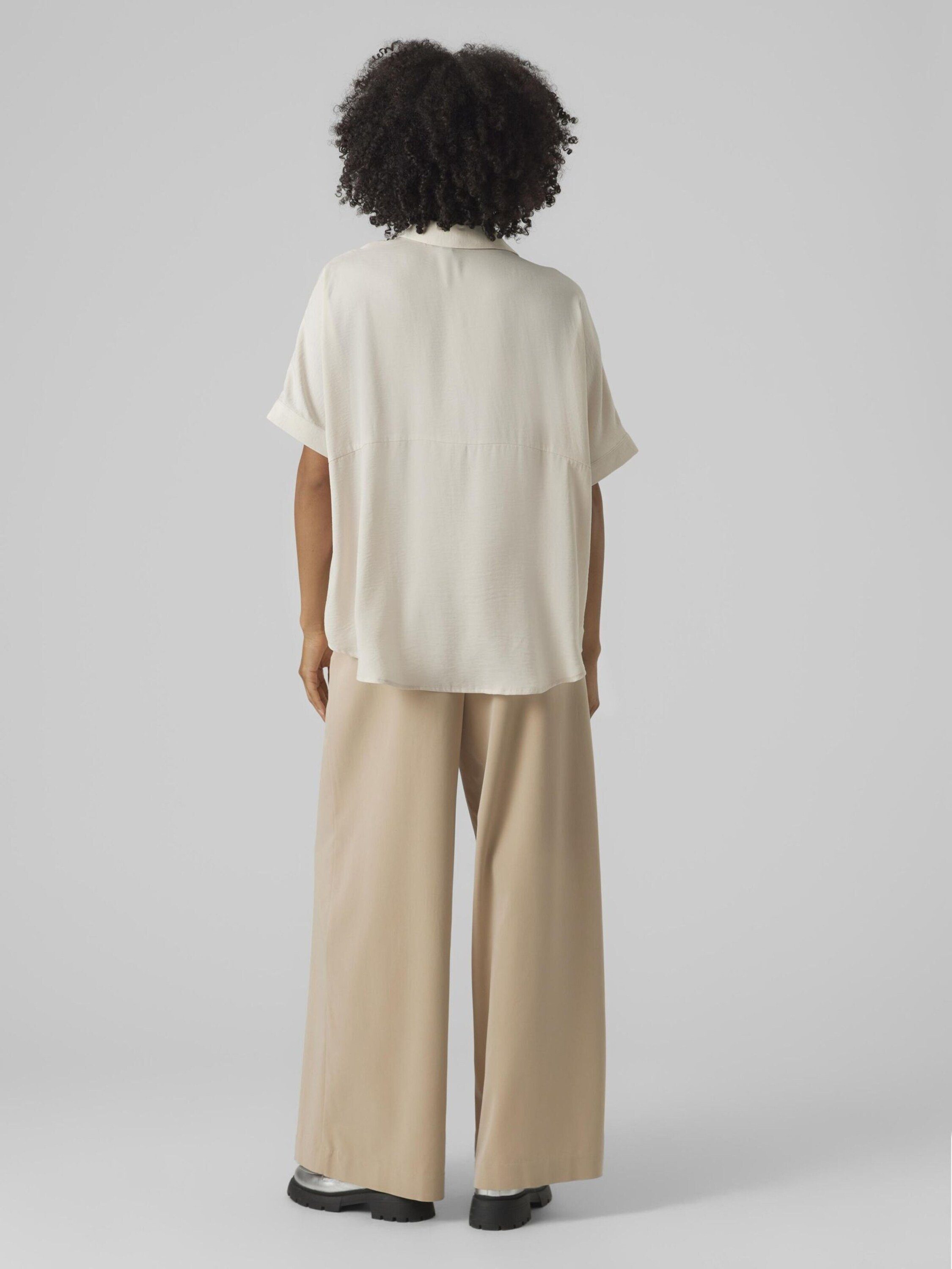 Vero Moda Kurzarmbluse VMKatrine (1-tlg) Plain/ohne Details