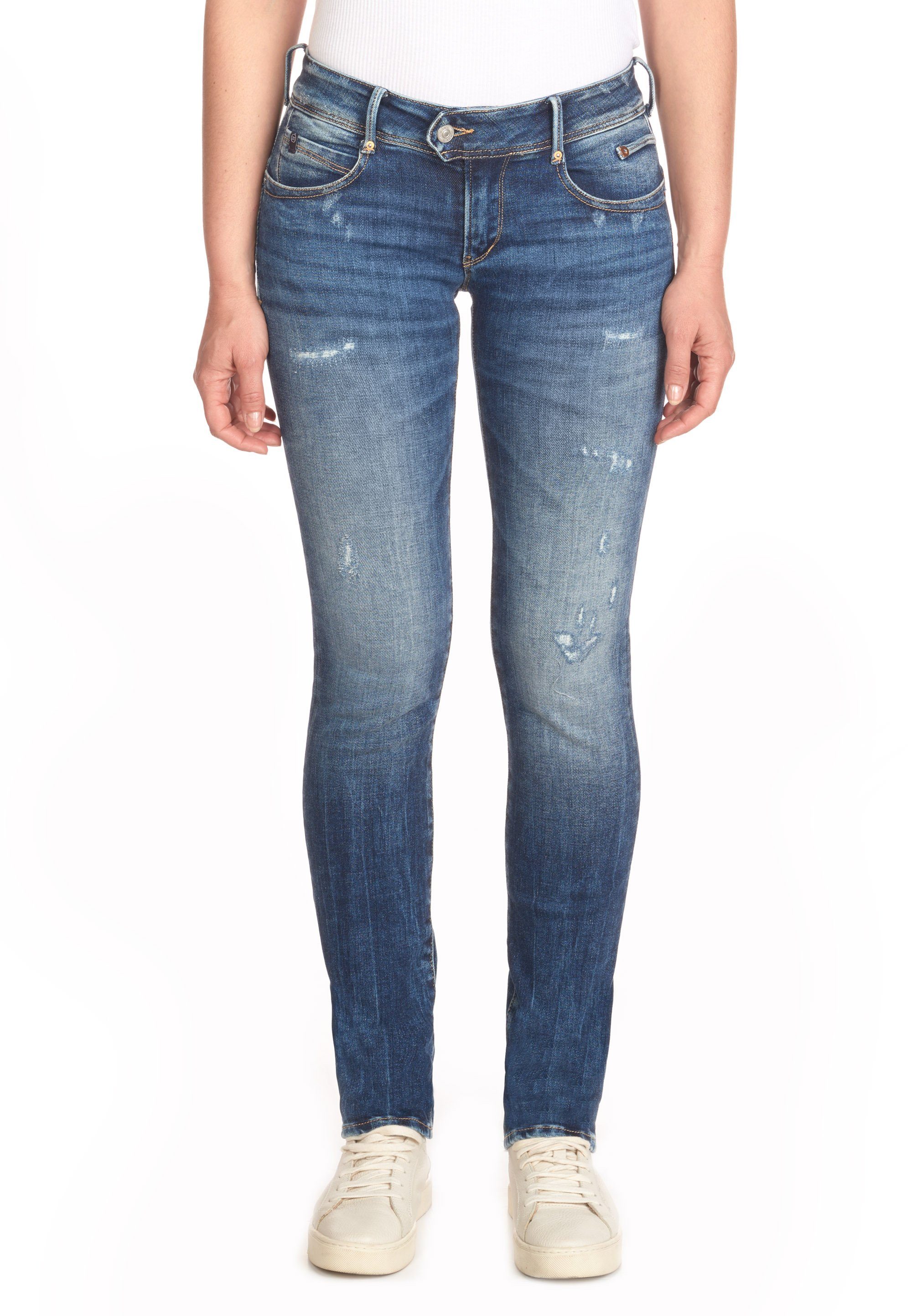 Le Temps Jeans Plumping-Effekt PULPREG Bequeme Des Cerises mit