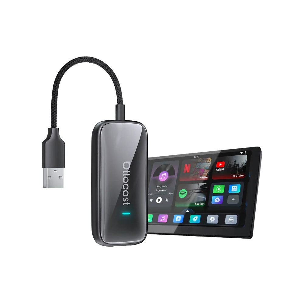 OTTOCAST OTTOCAST Play2Video CA515-T Kabelloser CarPlay Adapter Auto-Adapter
