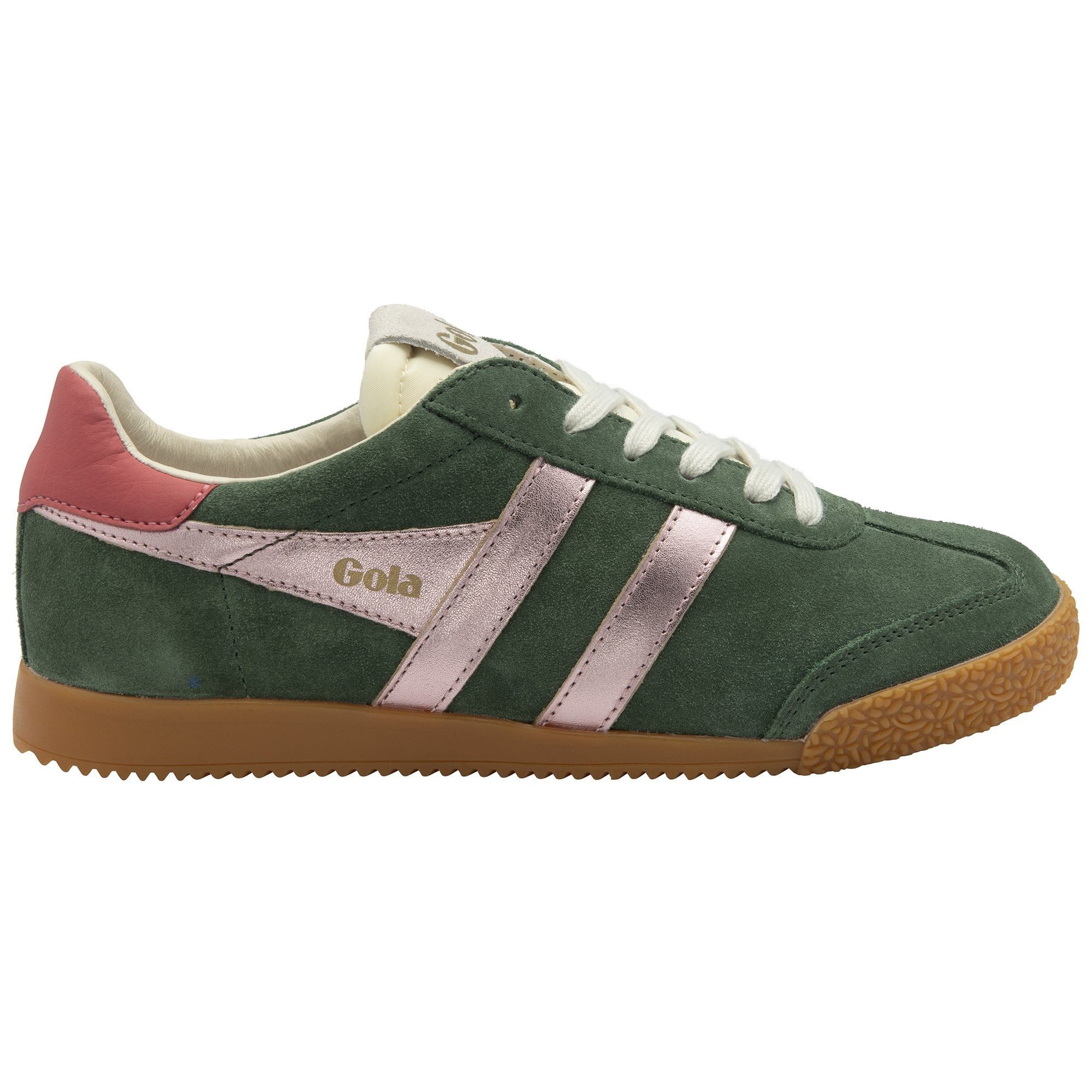 Gola Elan Glitz 2025 immergrün/rosa/korallrot Damen Sneaker günstig online kaufen