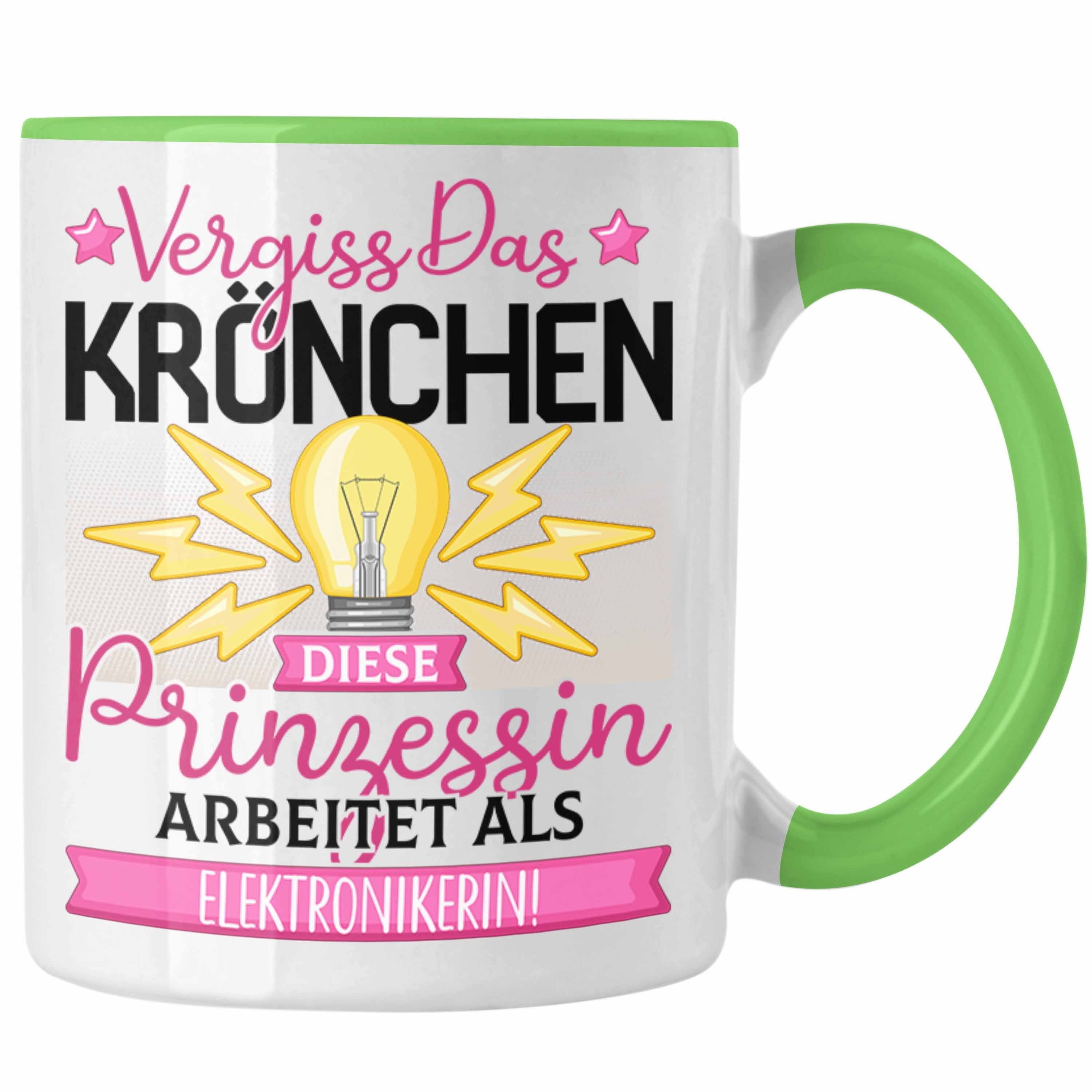 Trendation Elektronikerin Vergiss Geschenk Tasse Spruch Kröchen Frauen Grün Diese Das Tasse