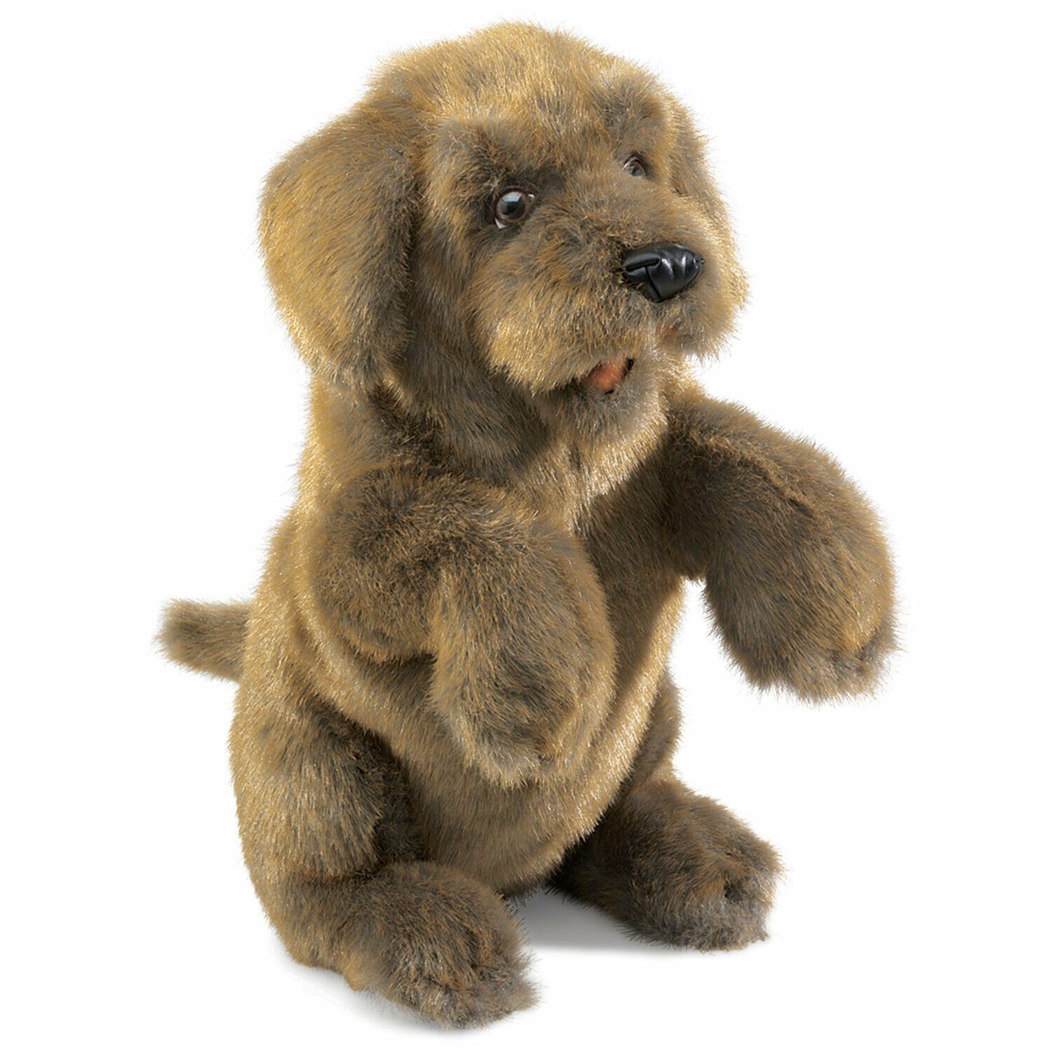 Folkmanis Handpuppen Handpuppe Folkmanis Handpuppe Hund sitzend 2006 (Packung)