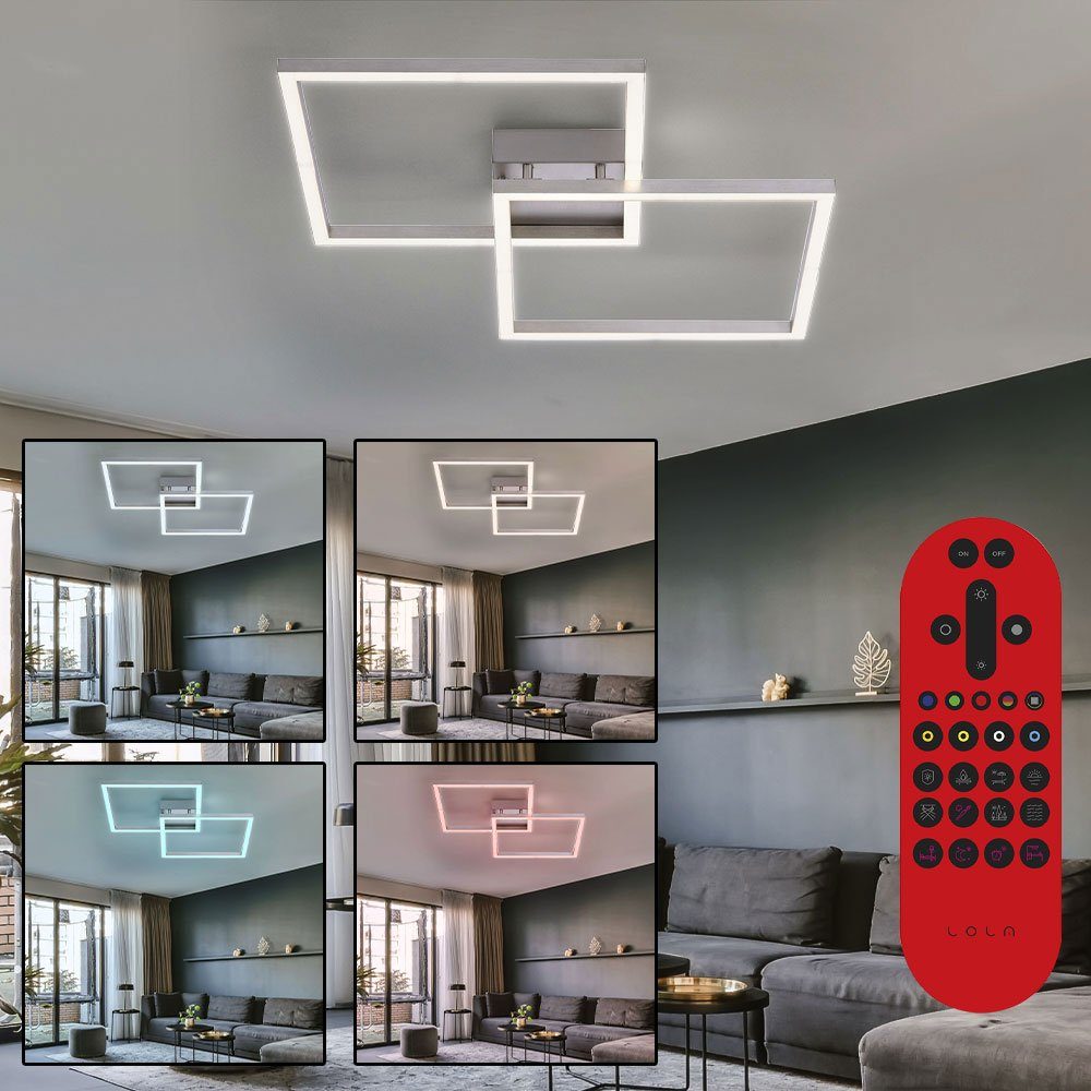 Alexa Smart LED Deckenleuchte Deckenlampe Wohnzimmer Smart Home Dimmbar Leuchte 