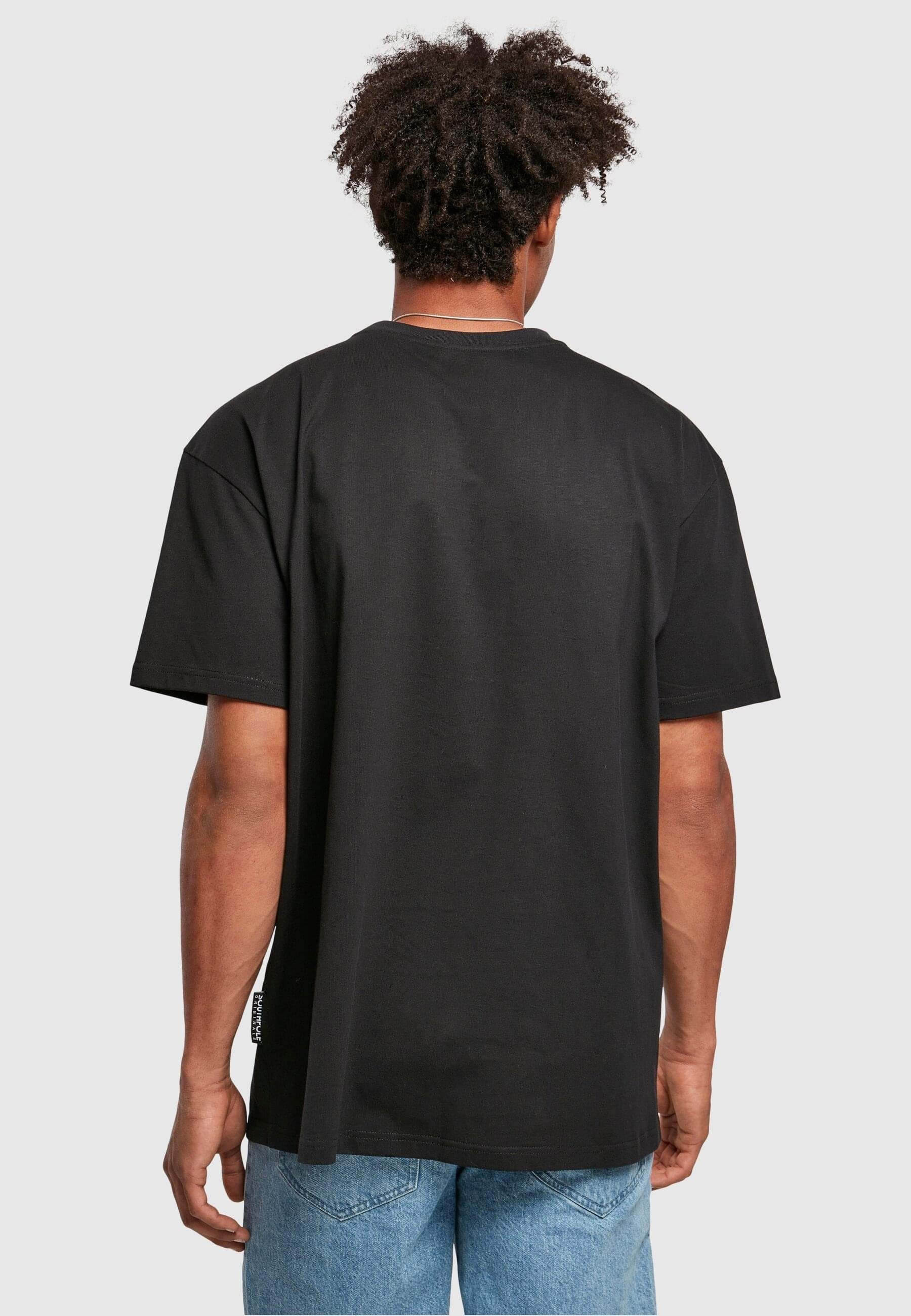 Tee Southpole black (1-tlg) Puffer Southpole Herren Print T-Shirt
