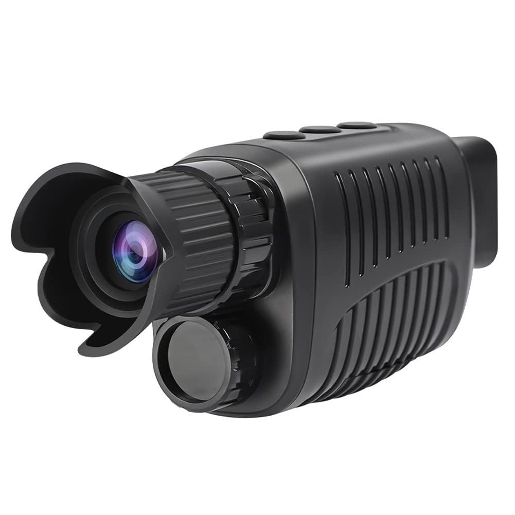 GarveeMore Nachtsichtgerät Monokular, Tag Nacht Nutzung, Infrarot, für Outdoor & Camping, 10x Vergrößerung, 4x Digitalzoom, 1,5 Zoll LCD, HD 960P Video