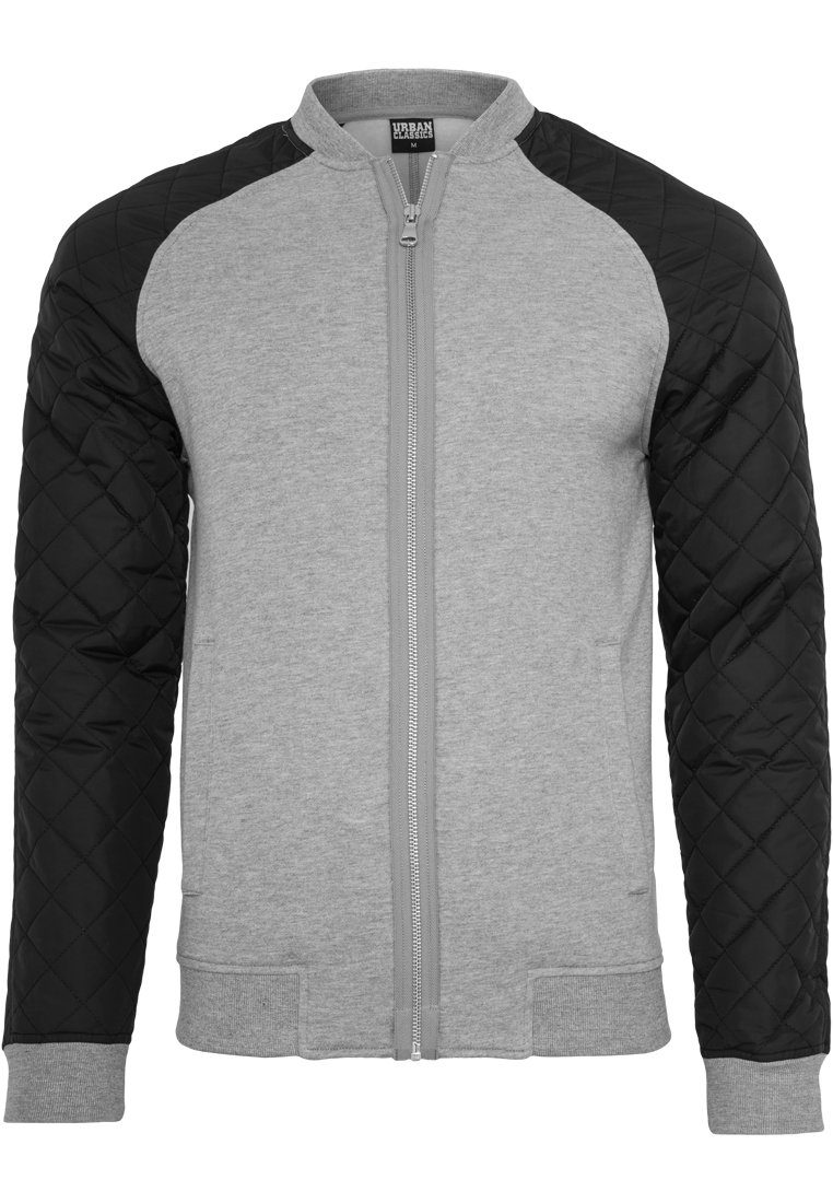 grey/black-00119 (1-St) Nylon Herren CLASSICS Outdoorjacke URBAN Diamond Sweatjacket