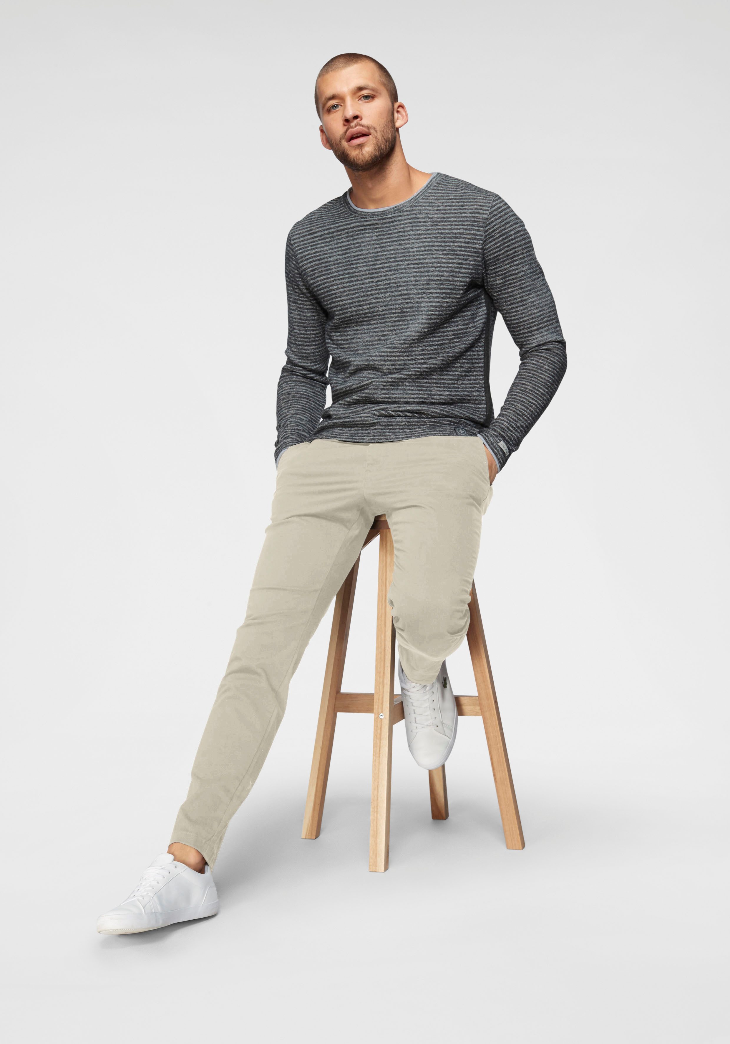 Jack & Jones Chinos JPSTOLLIE JJDAVE CHINO Säume zum Umschlagen – Bild 3 von 5
