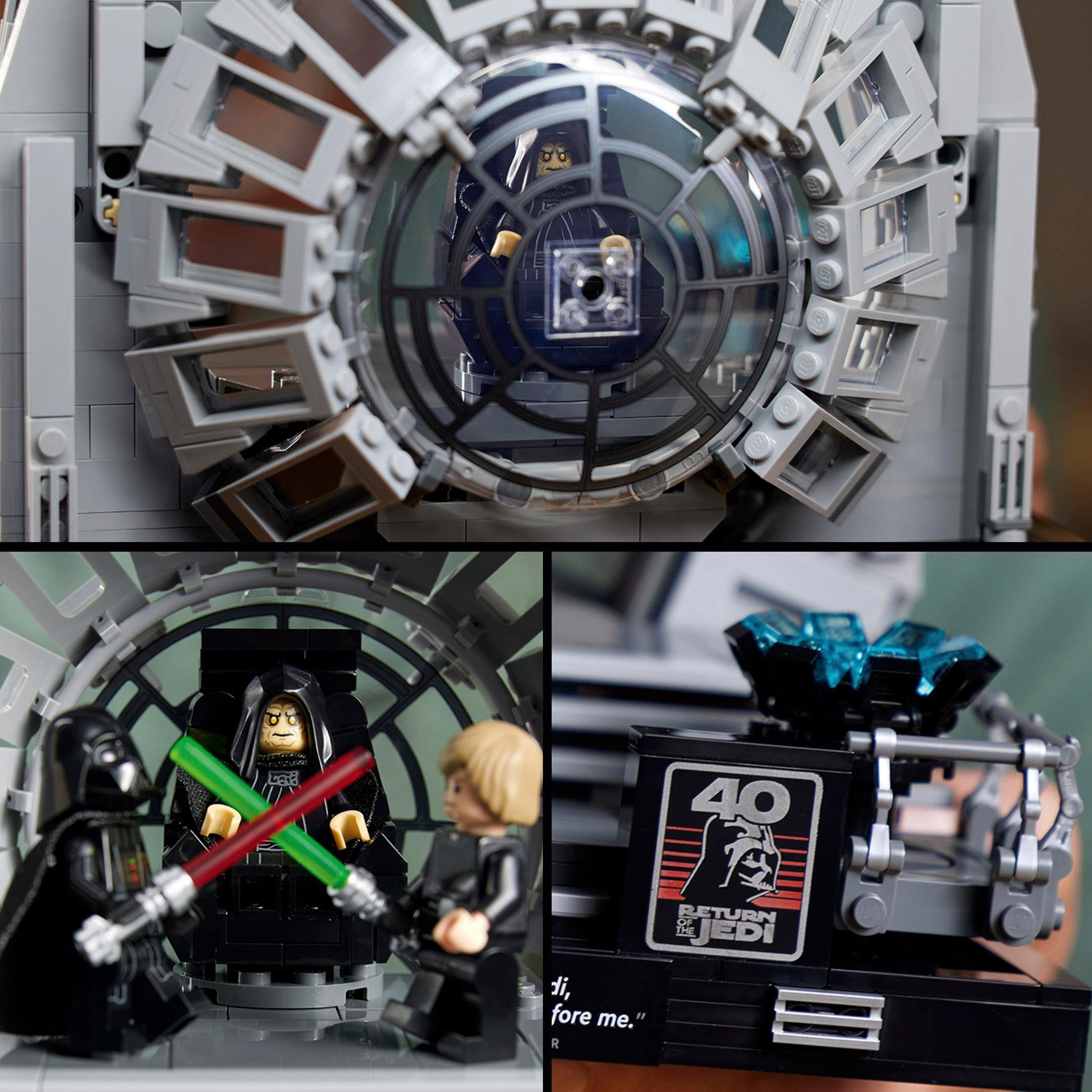 Wars, Thronsaal Imperators Konstruktionsspielsteine Diorama (75352), Star LEGO® (807 des St) – LEGO®
