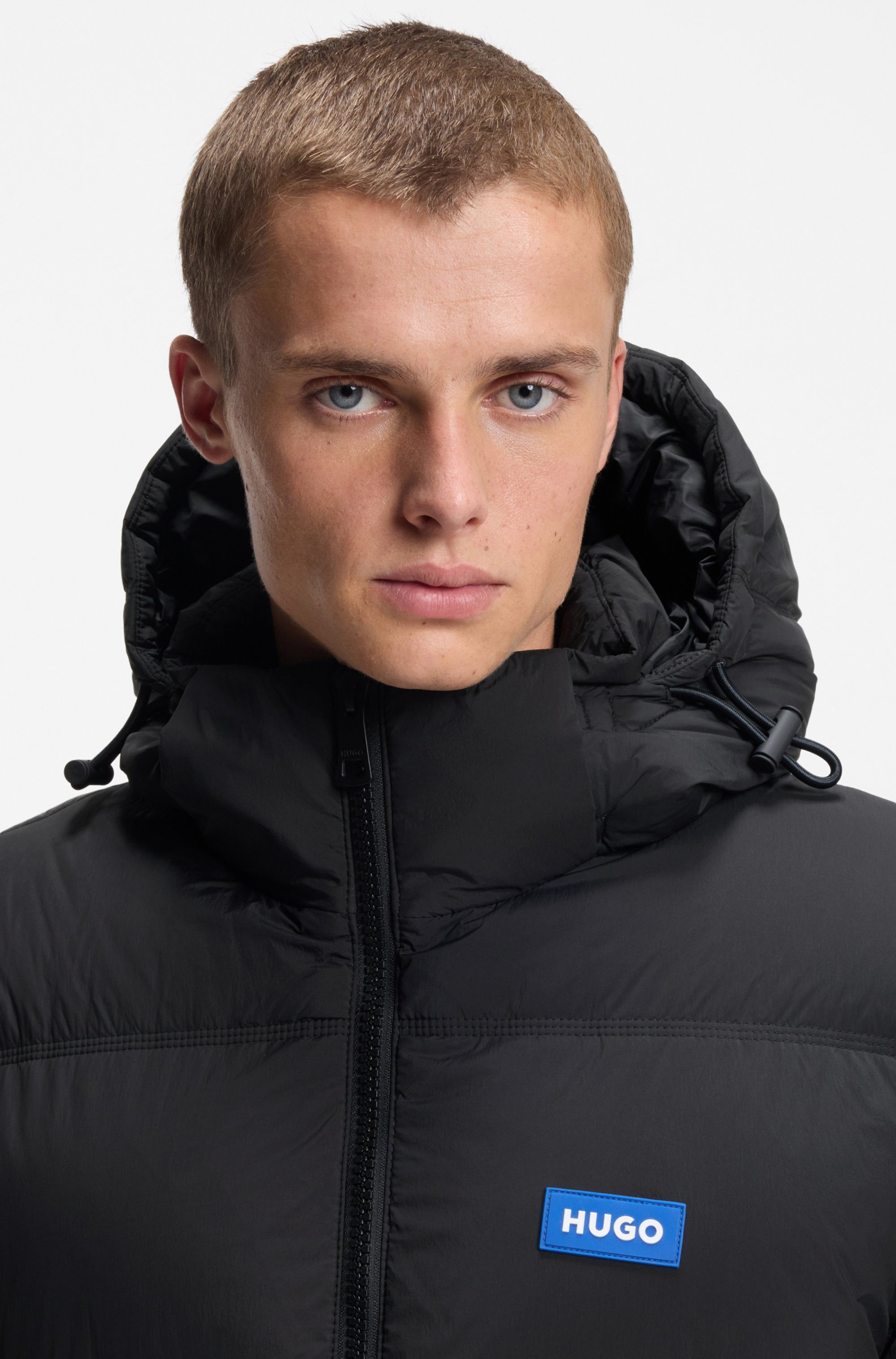 HUGO Blue Winterjacke Bodi mit Kapuze, günstig online kaufen