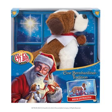 Elf on the Shelf Stoffpuppe Elf Pets® - Box Set Bernhardiner