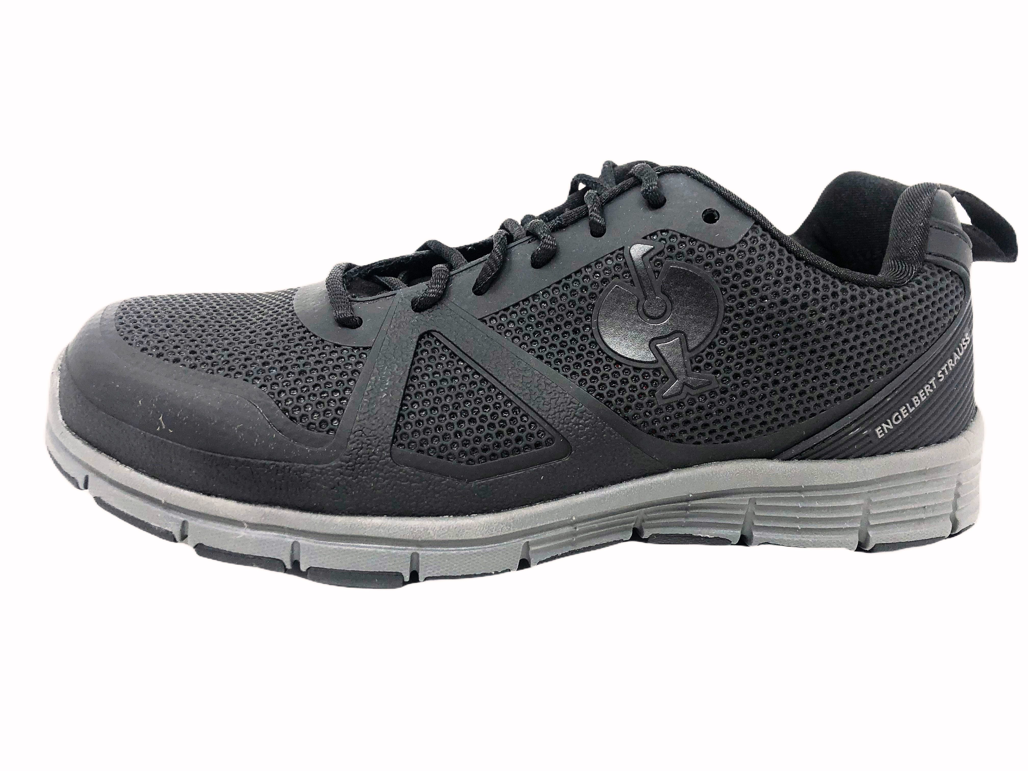 Engelbert Strauss Sicherheitshalbschuhe Romulus low schwarz MIT Stahlkappe Sicherheitsschuh atmungsaktiv