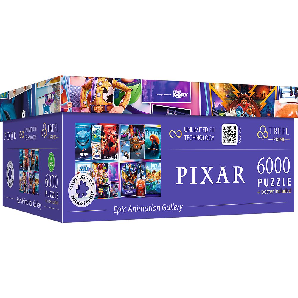 Trefl Puzzle Disney / Pixar Animationsgalerie 6000 Teile Puzzle, 6000 Puzzleteile, Made in Europe