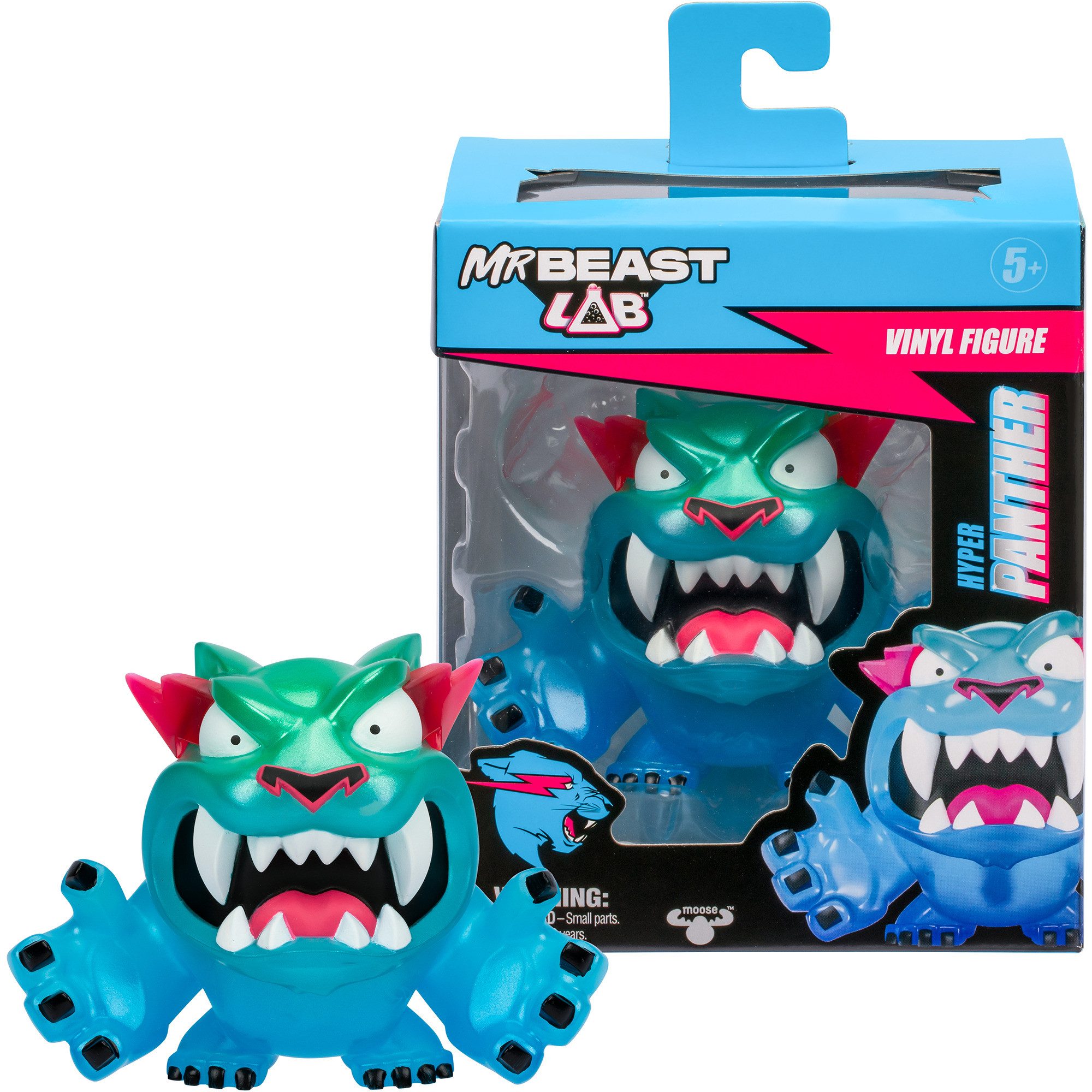Moose Toys Spielfigur Moose Toys MrBeast Lab Vinyl-Figuren - Hyper