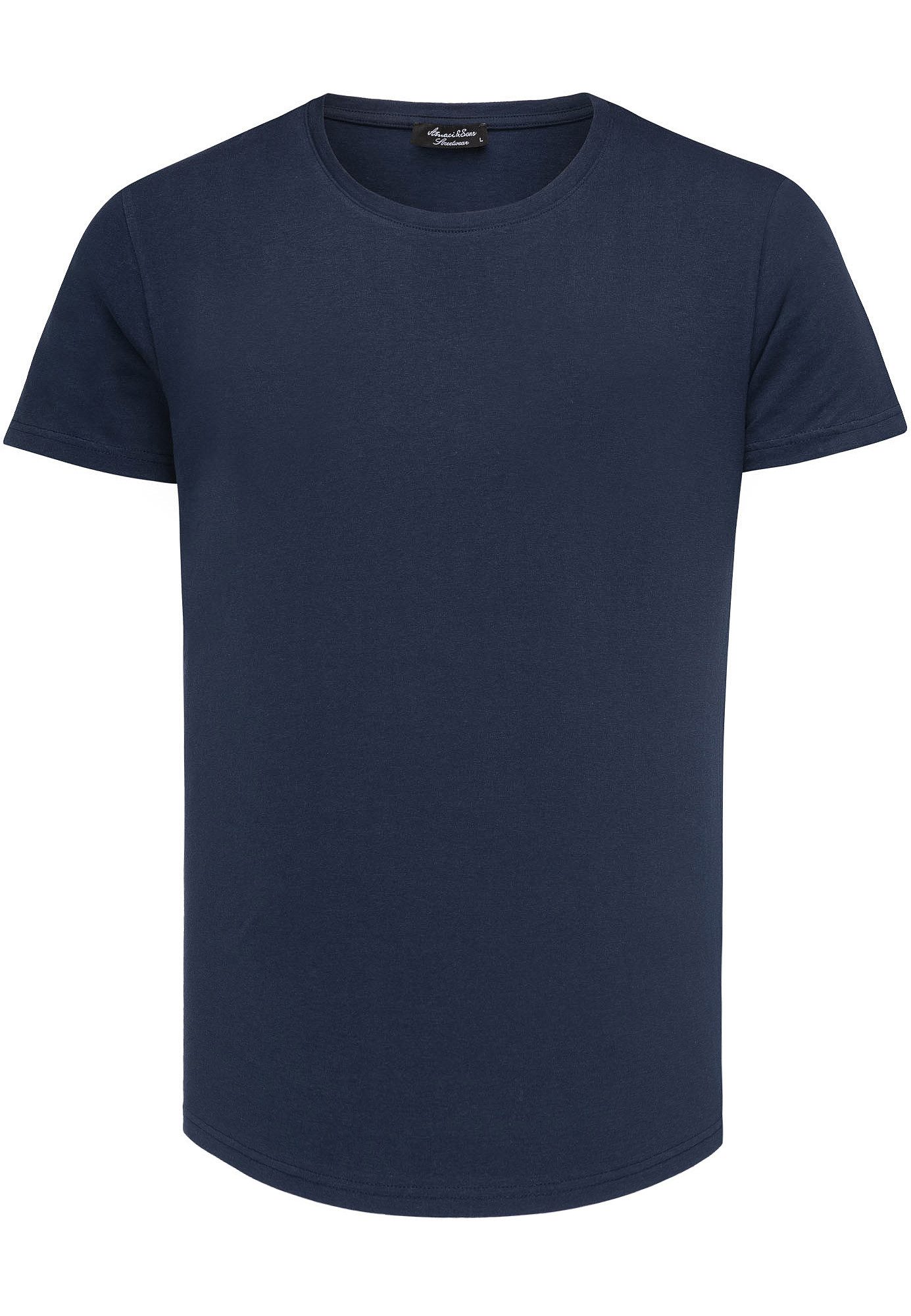 Amaci&Sons T-Shirt TACOMA Basic T-Shirt mit günstig online kaufen