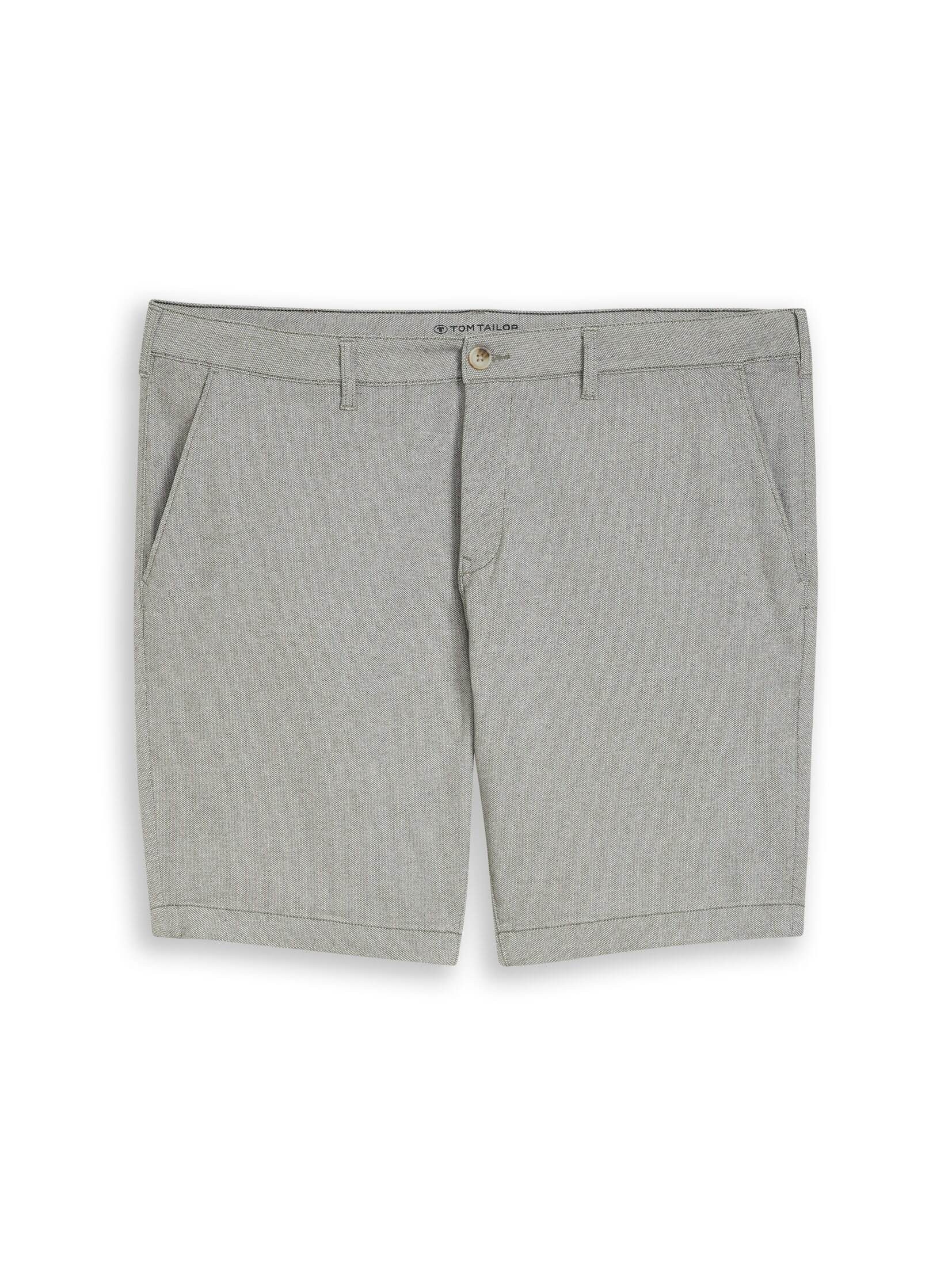 TOM TAILOR PLUS Shorts Hosen & Chino Plus Size - Chino Shorts mit Stretch
