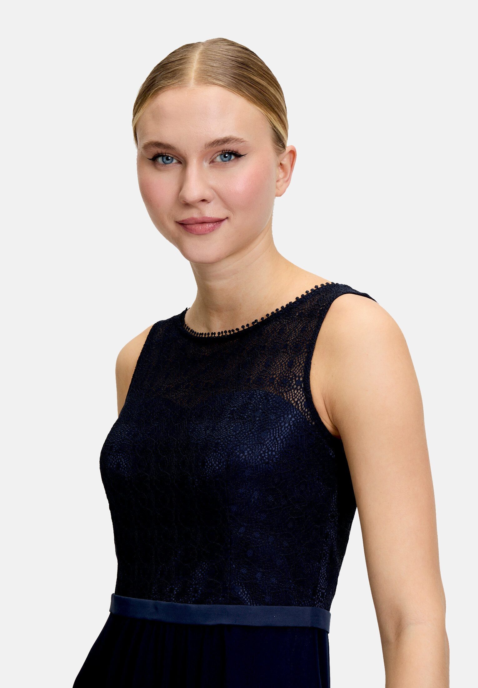Vera Mont Abendkleid Damen mit Spitze Spitze