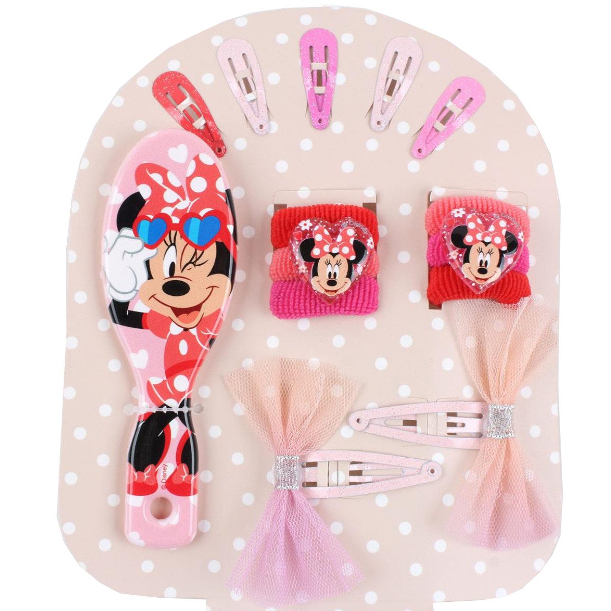 Disney Minnie Mouse Beautycase Beauty Spielset für fantasievolle Styling Spiele