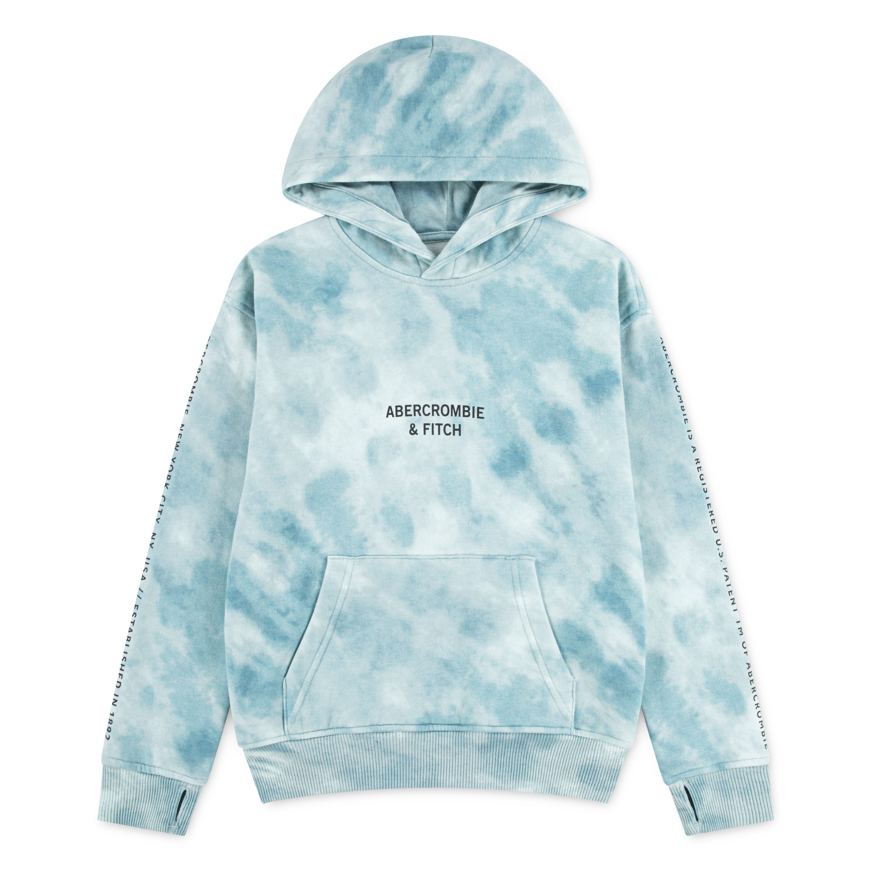 Abercrombie Kids Hoodie Elastische Ärmelbündchen mit Daumenloch