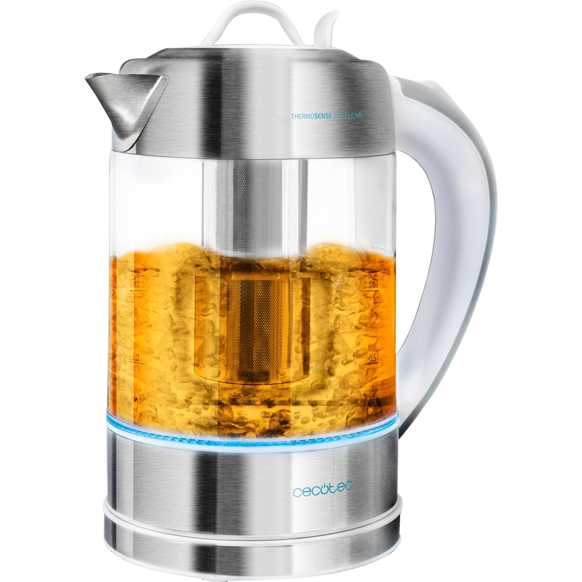 Cecotec Toaster Cecotec ThermoSense 370 Clear Electric Kettle