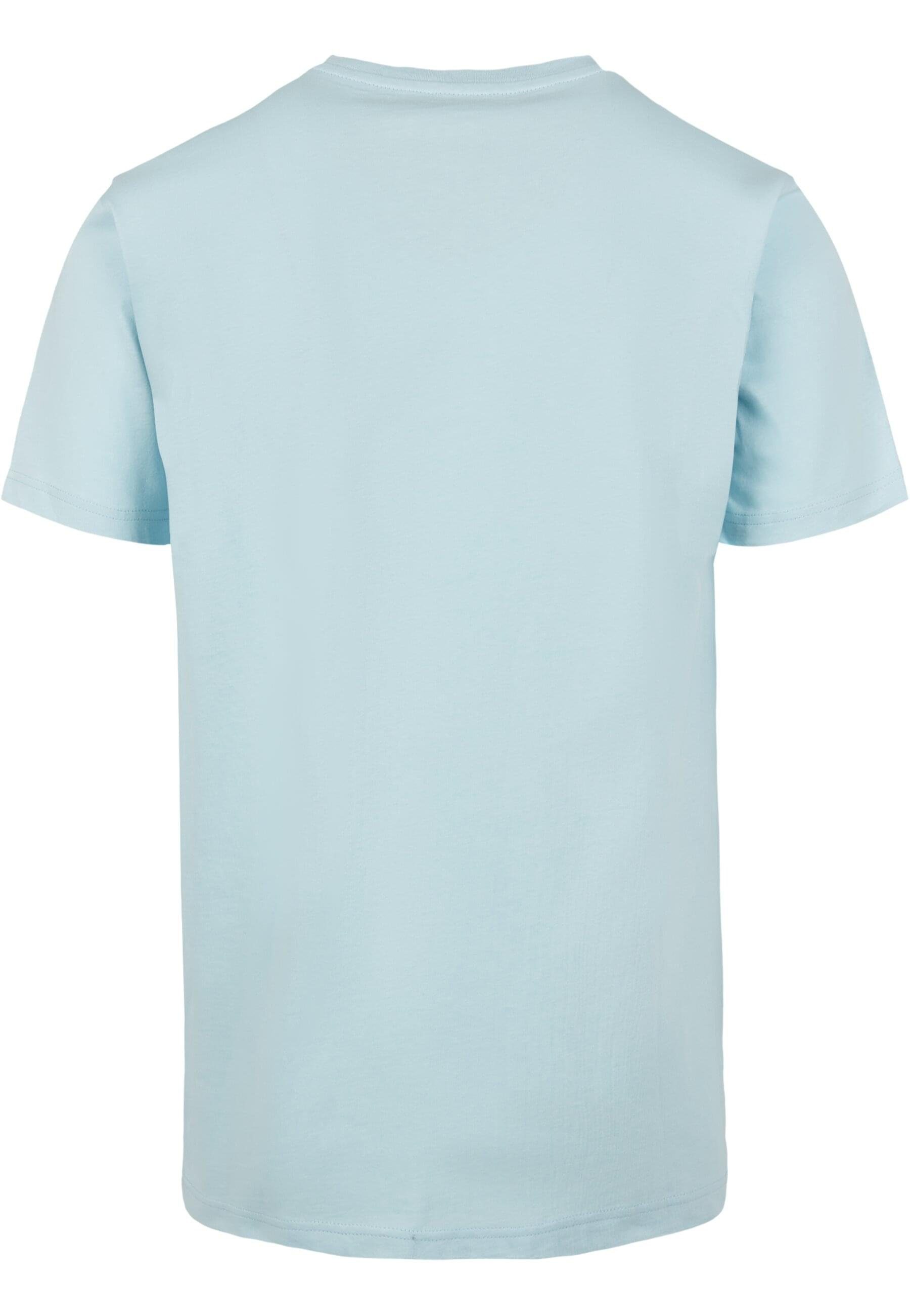 I'm T-Shirt on T-Shirt Herren Merchcode - Round moon Neck the Peanuts oceanblue (1-tlg)