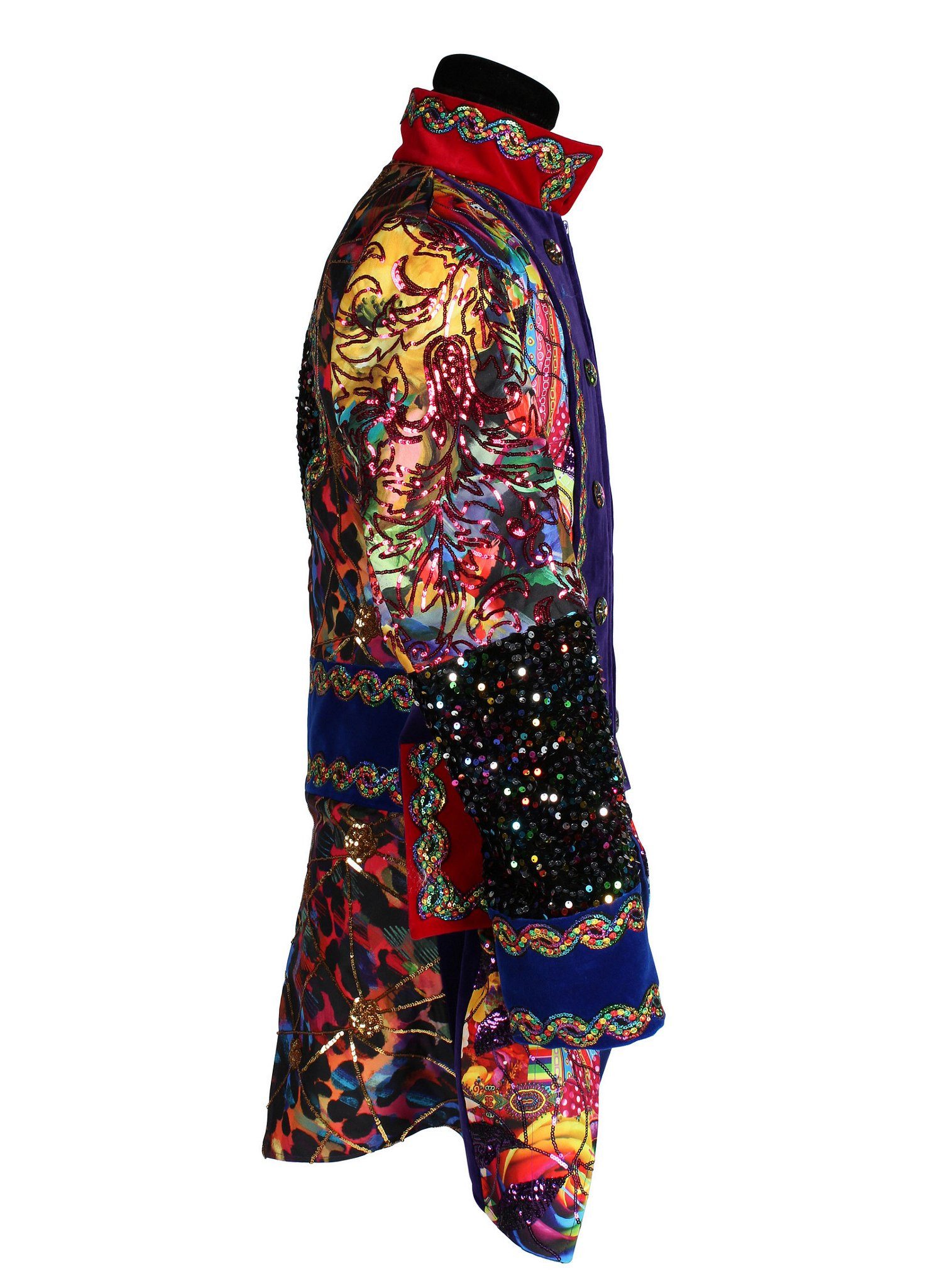 thetru Kostüm Karnevalsjacke Fiesta Carnavale für Herren, Opulenter Karneva günstig online kaufen