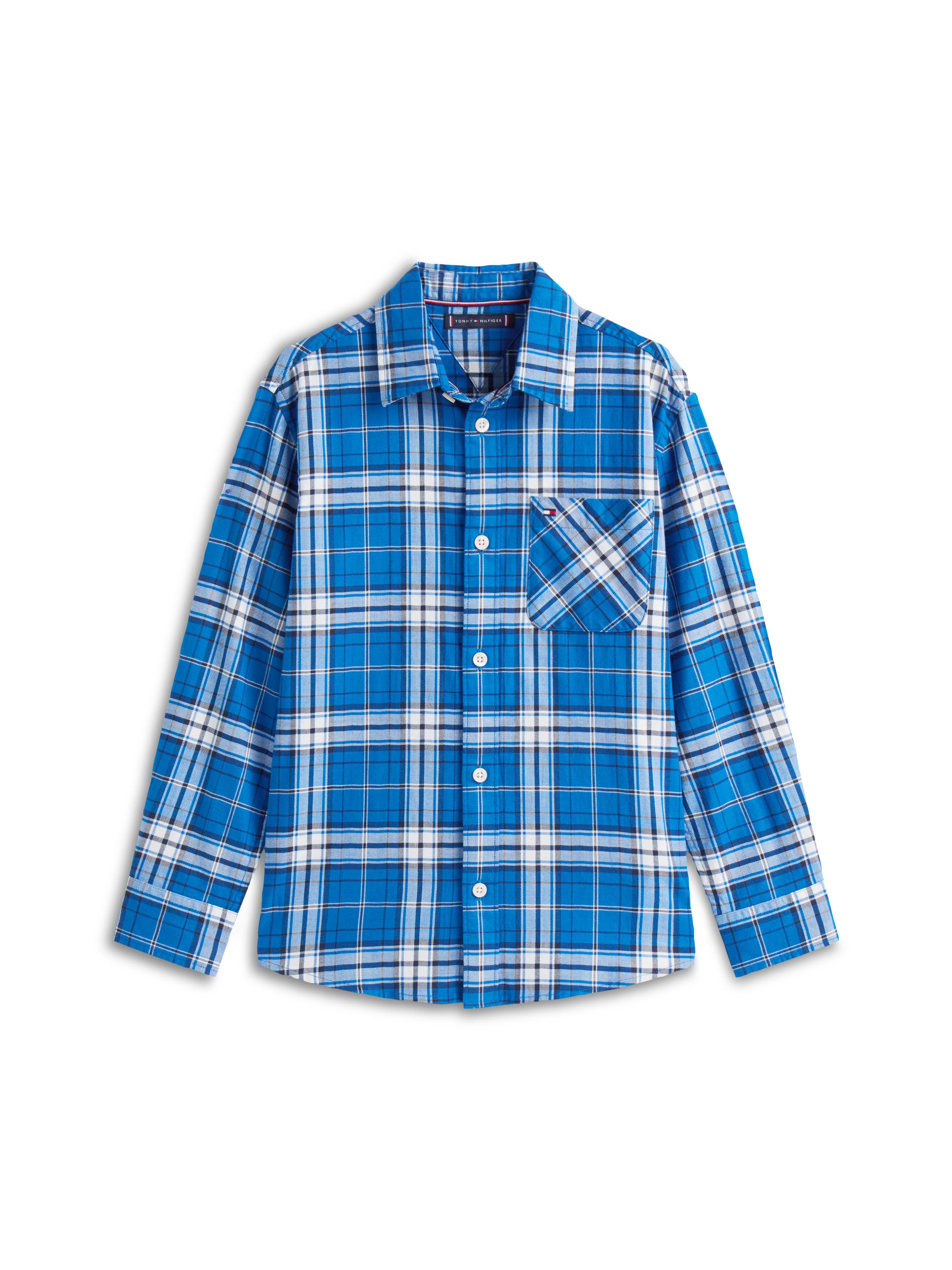 Tommy Hilfiger Langarmhemd TOMMY GRAPHIC CHECK SHIRT Kinder bis 16 Jahre, Druck – Bild 5 von 5