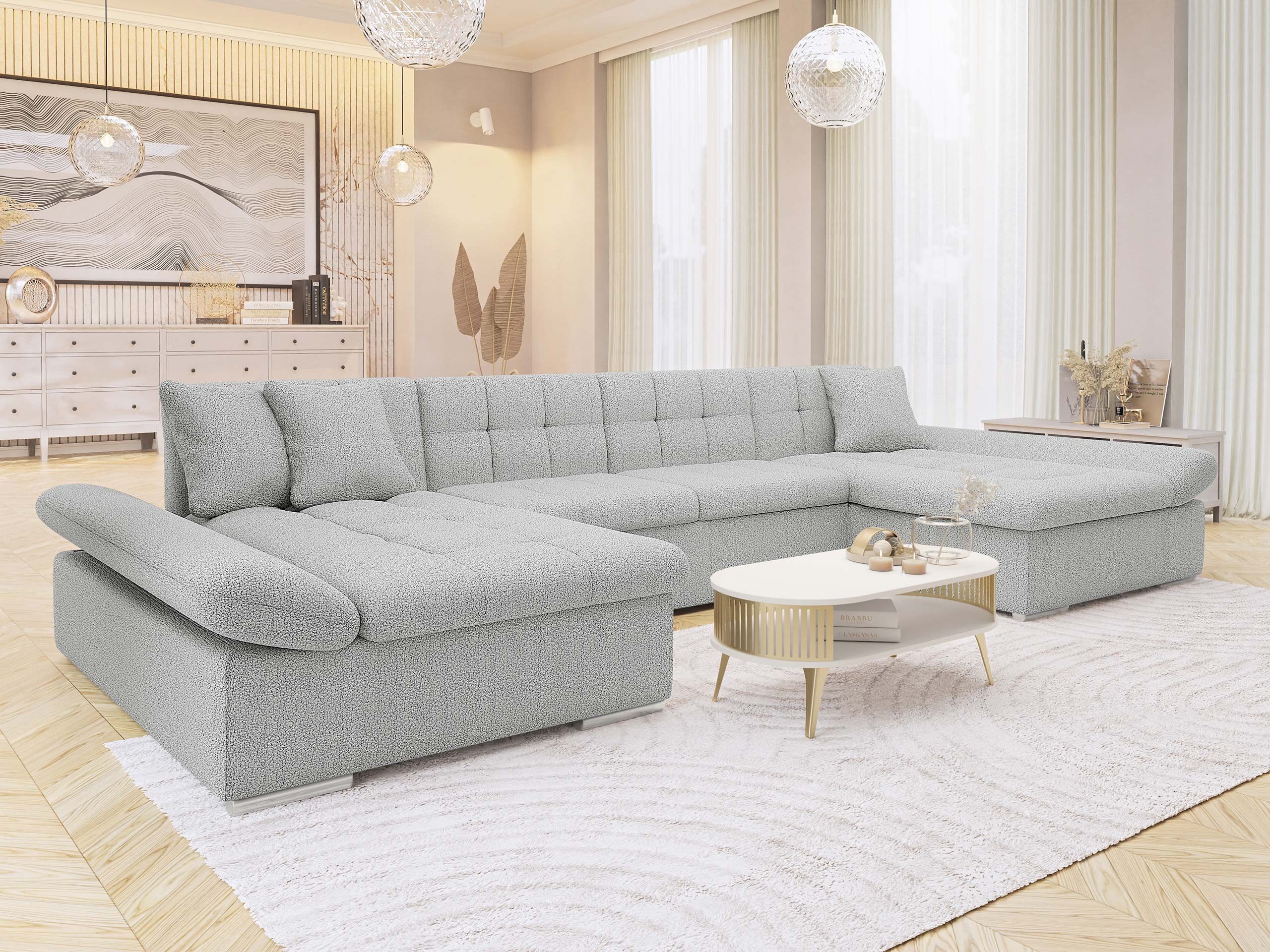 MIRJAN24 Wohnlandschaft Alia Premium, mit zwei günstig online kaufen