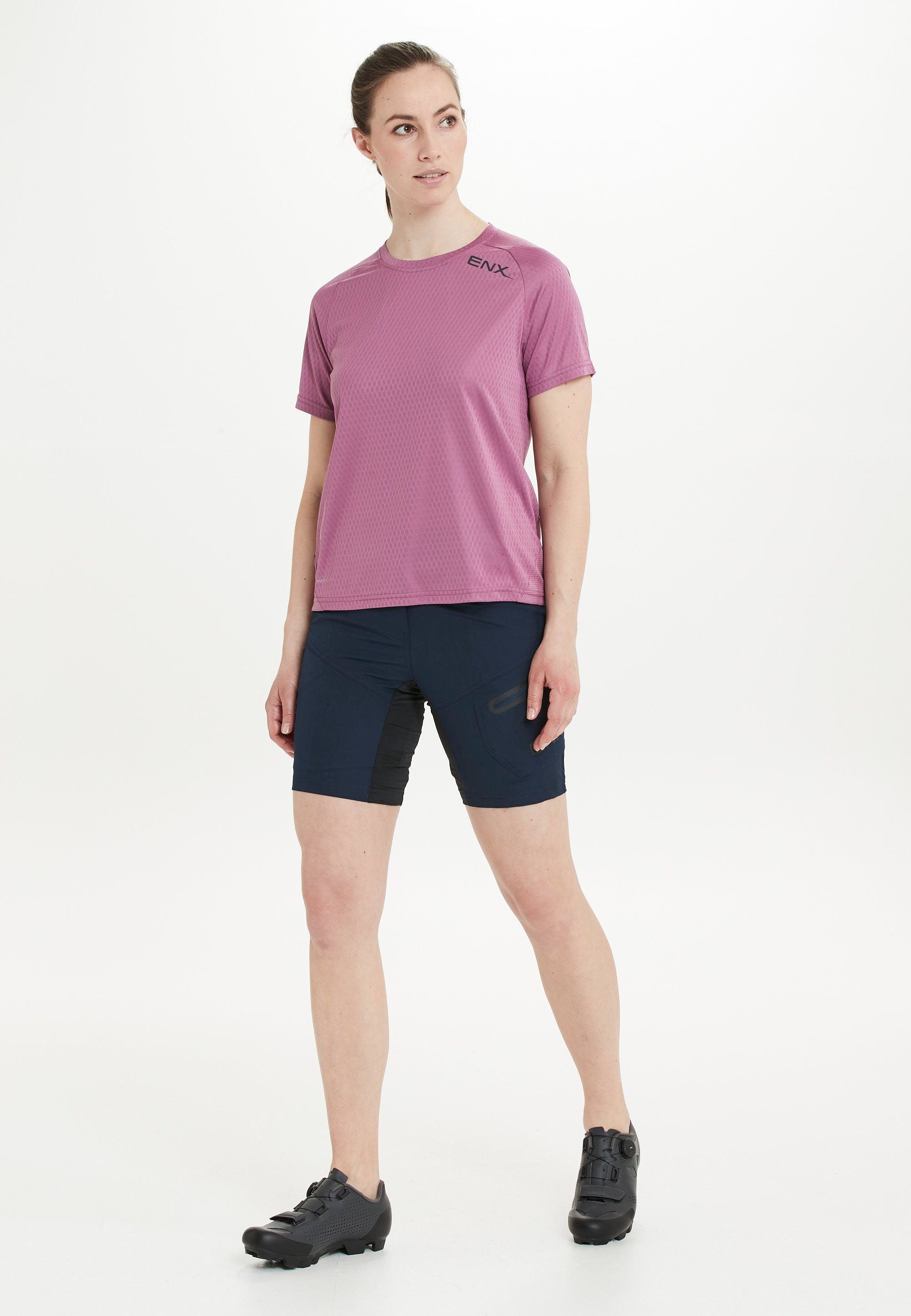 ENDURANCE Radhose Jamilla W 2 herausnehmbarer Shorts in mit 1 Innen-Tights dunkelblau