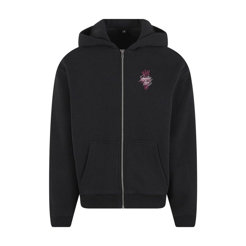 Mister Tee Hoodie Urban Bloom Fluffy Zip Hoody